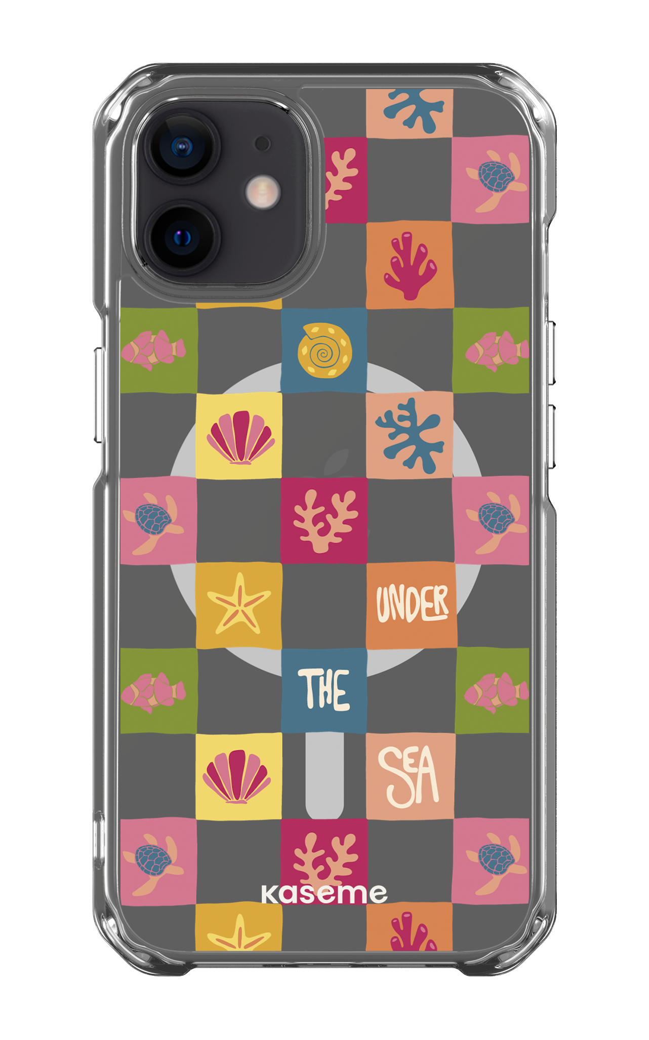 iPhone 12 Clear Case - Magsafe Under the sea Clear Case -