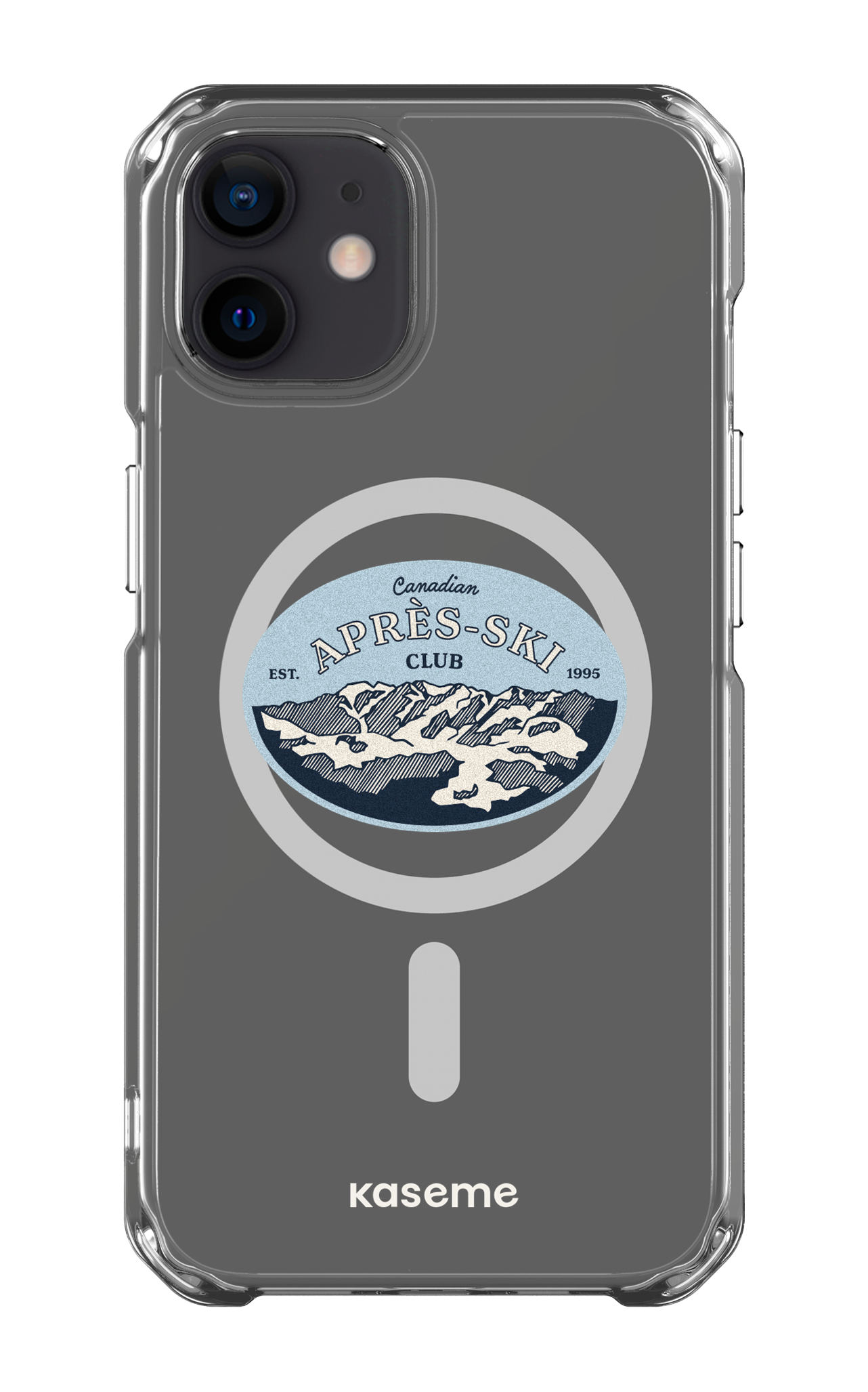 iPhone 12 Clear Case - Magsafe Whistler Clear Case -