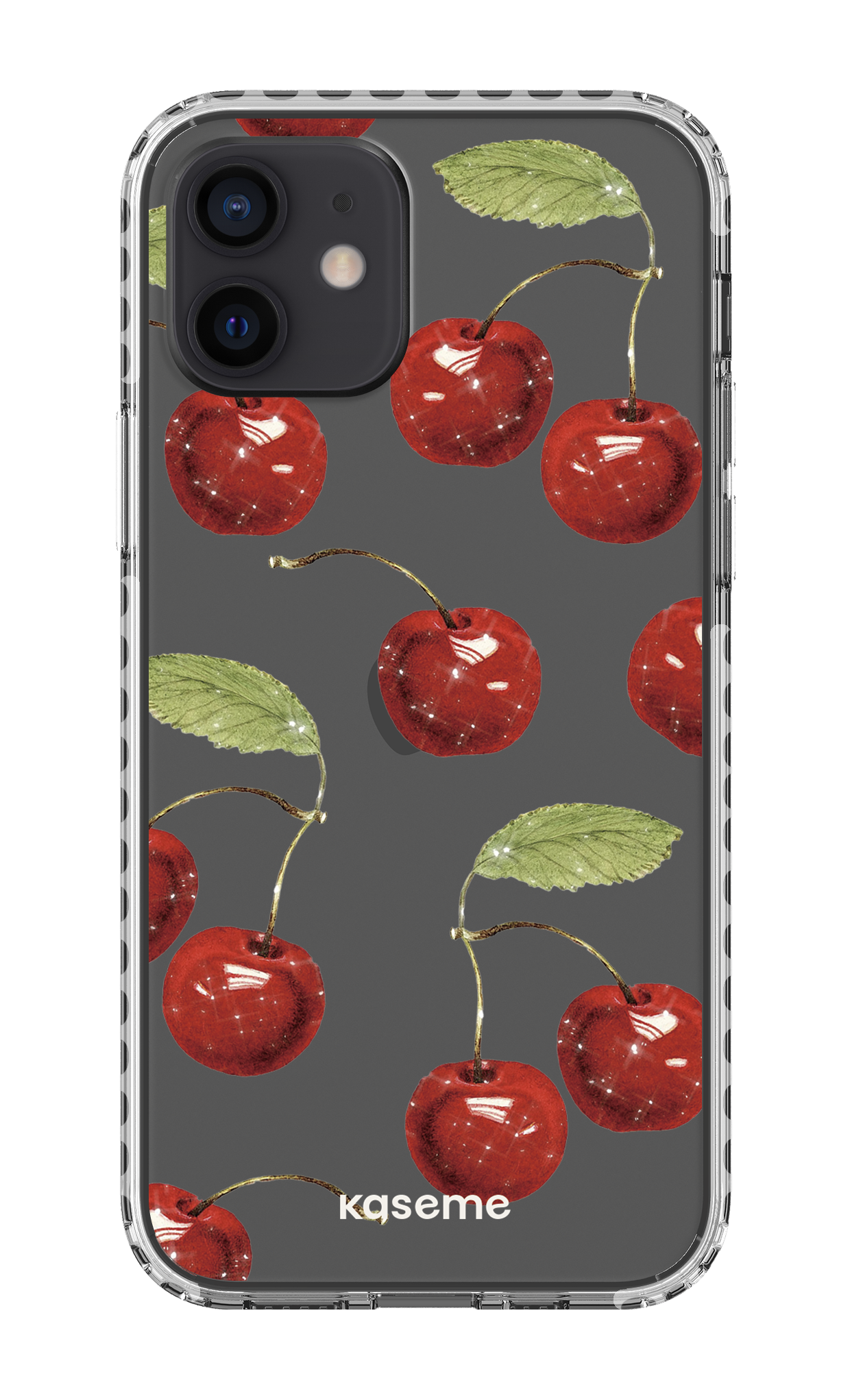 iPhone 12 Clear Case - White Juicy Clear Case -