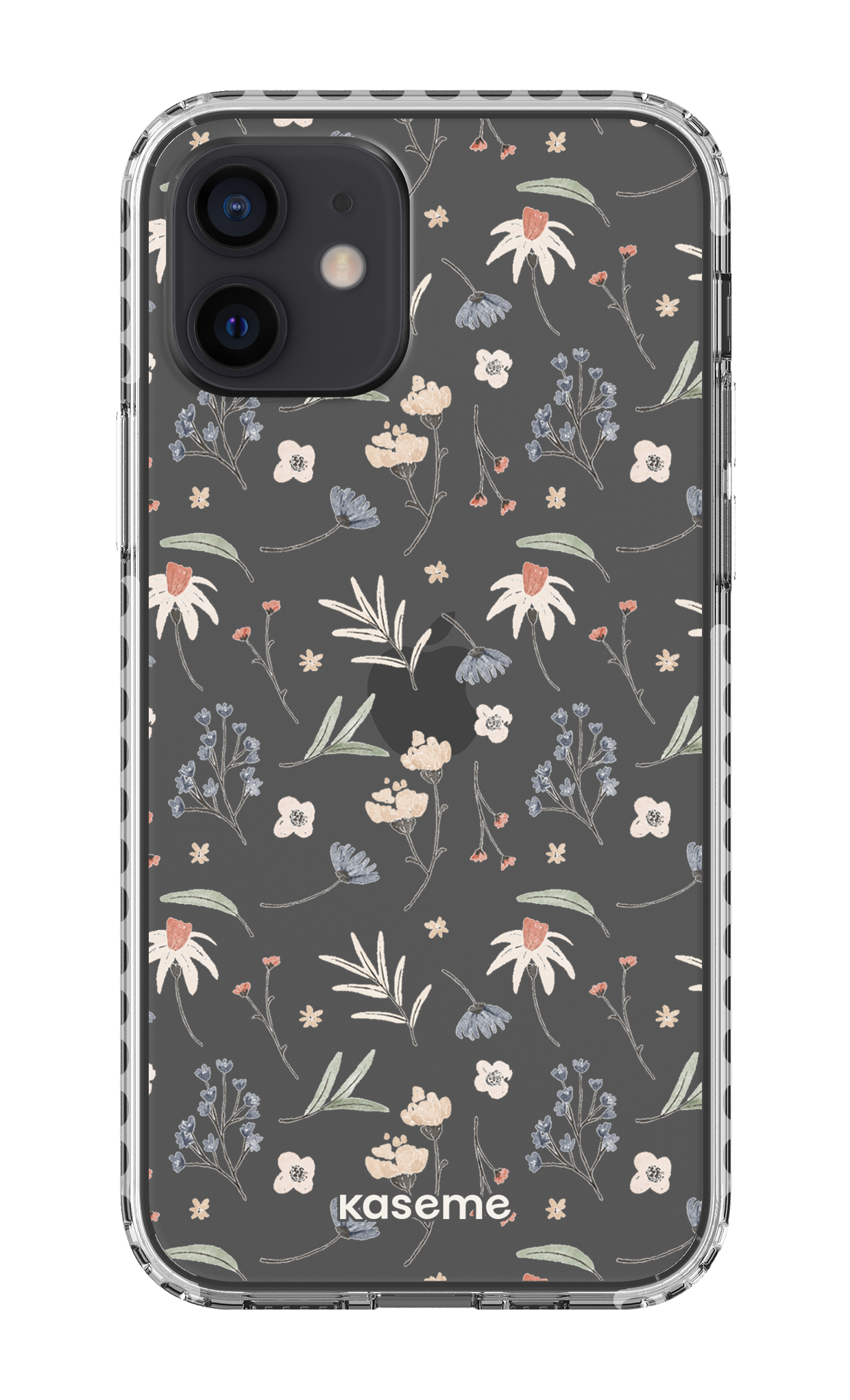 iPhone 12 Clear Case - White Mia Clear Case -