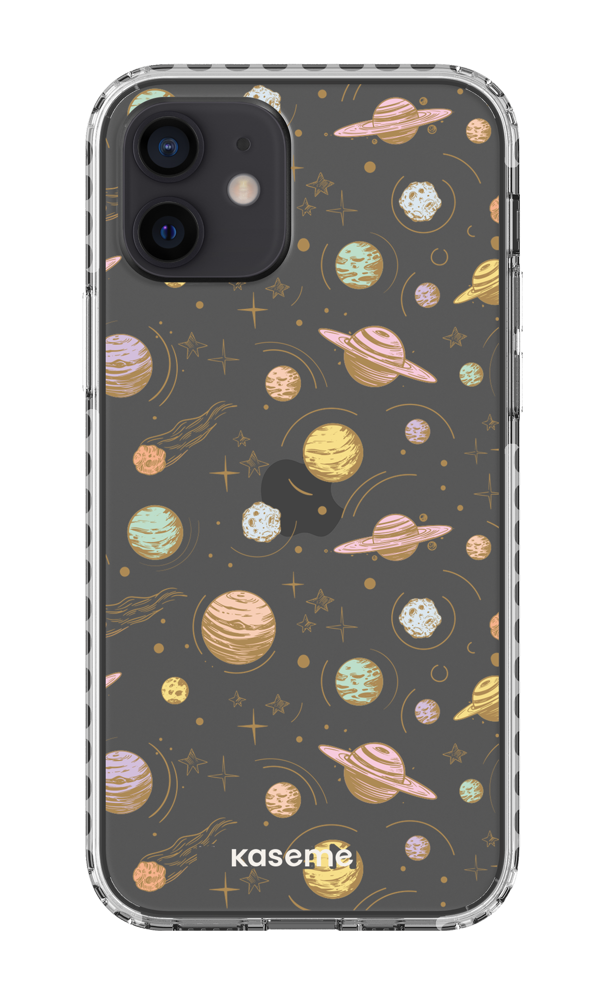 iPhone 12 Clear Case - White Solar Clear Case -