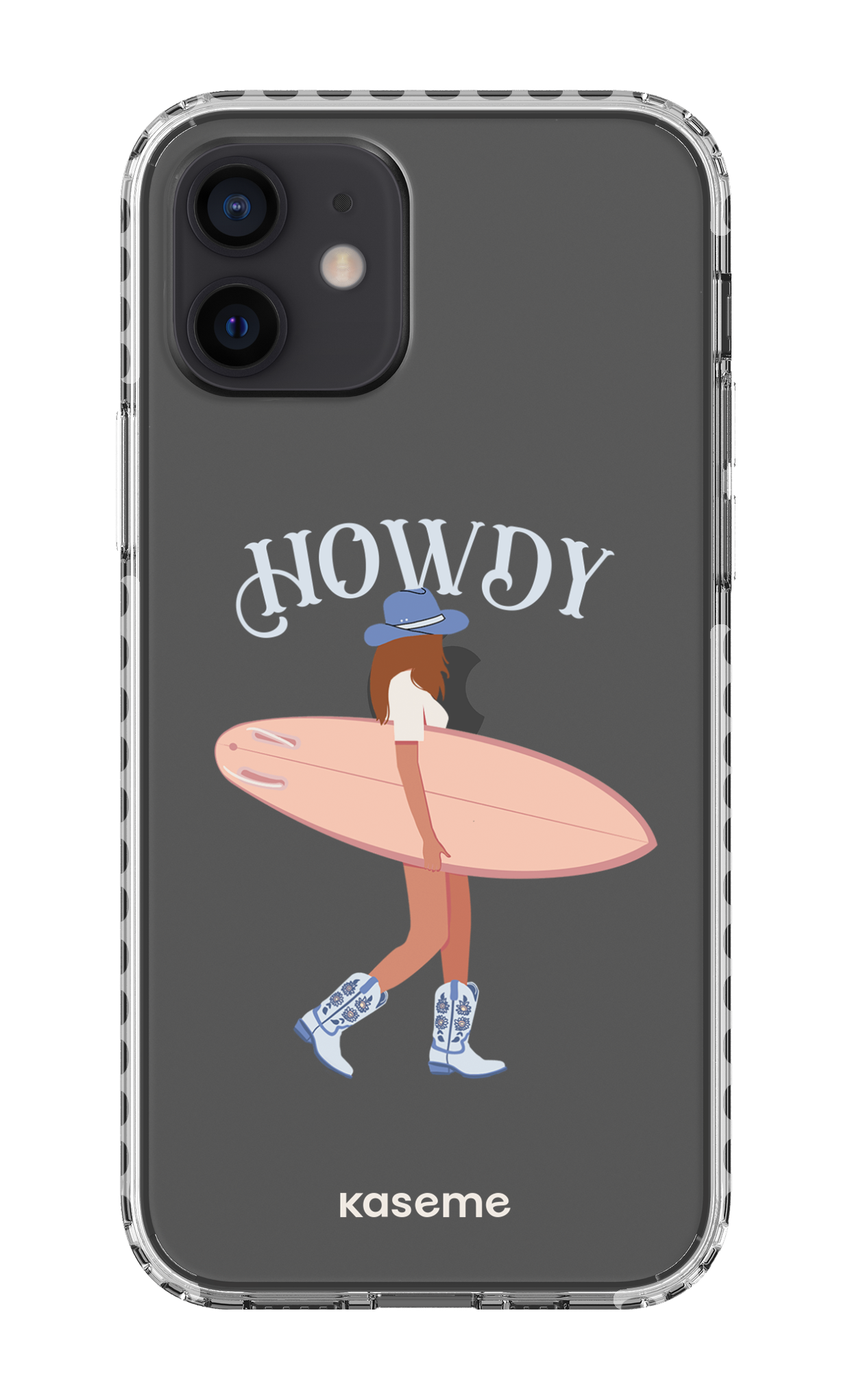 iPhone 12 Clear Case - White Westsea Clear Case -