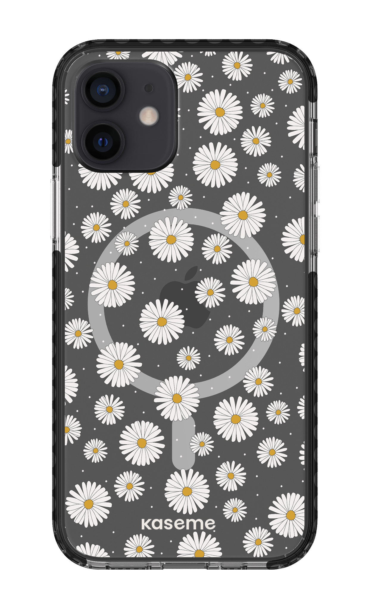 iPhone 12 Clear Case Magsafe - Black Ashley clear case -