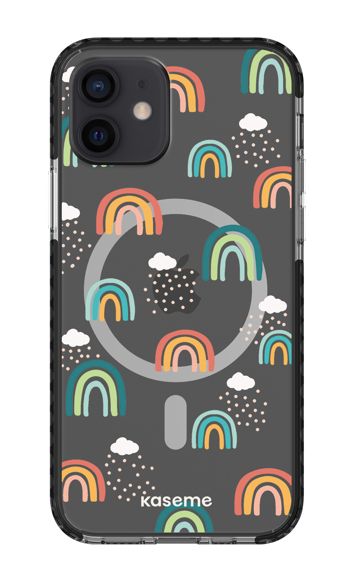 iPhone 12 Clear Case Magsafe - Black Be You Clear Case -