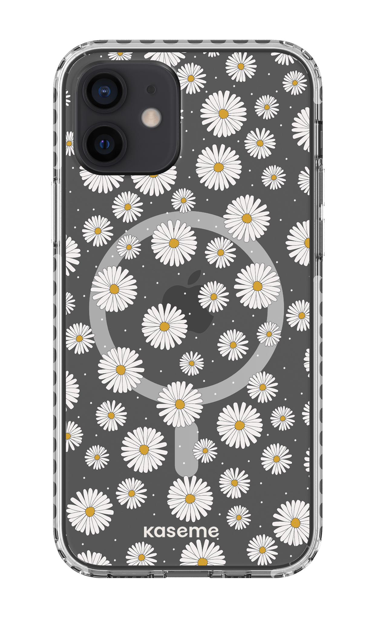 iPhone 12 Clear Case Magsafe - White Ashley clear case -