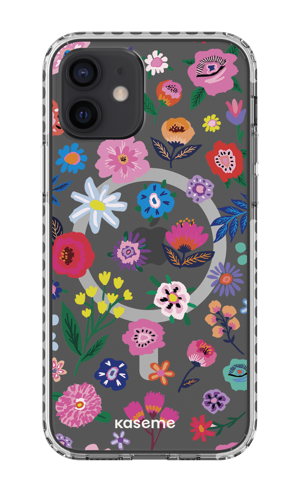 iPhone 12 Clear Case Magsafe - White Aura Clear Case -