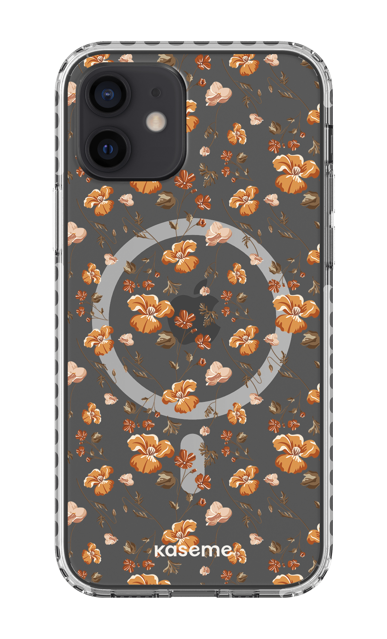 iPhone 12 Clear Case Magsafe - White Beatrice Clear Case -