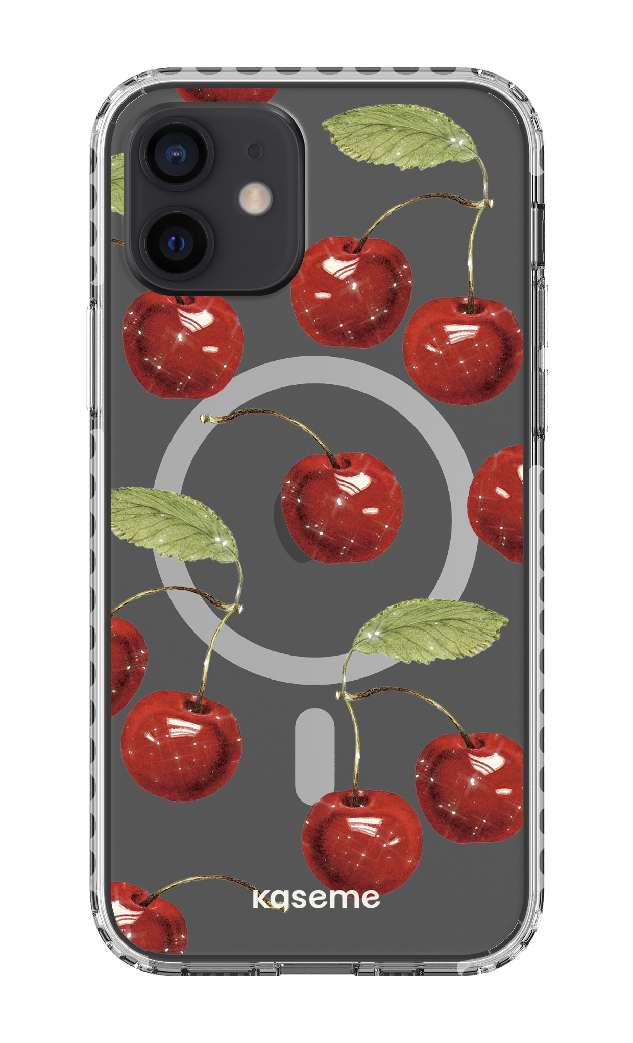 iPhone 12 Clear Case Magsafe - White Juicy Clear Case -