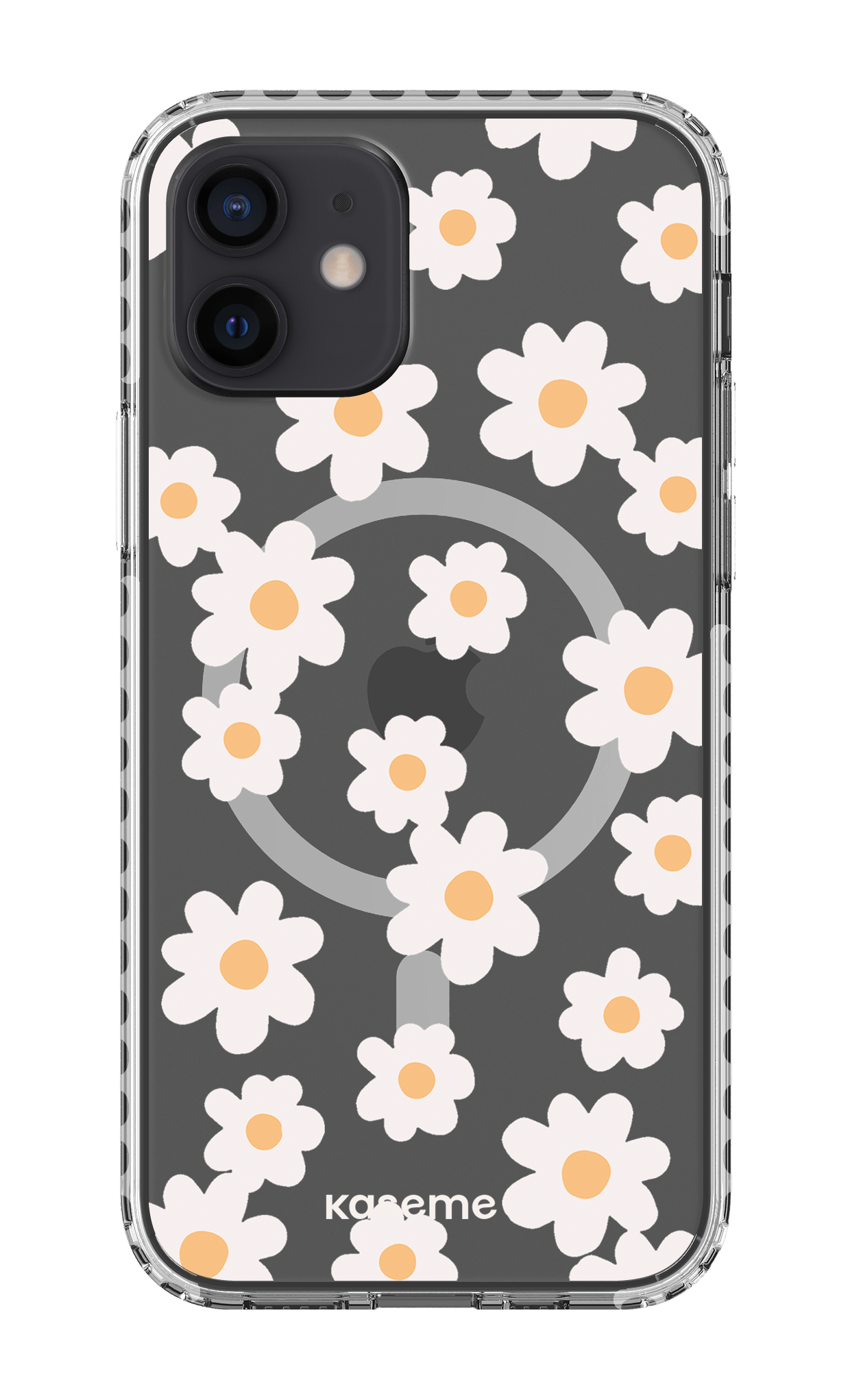 iPhone 12 Clear Case Magsafe - White May Clear Case -