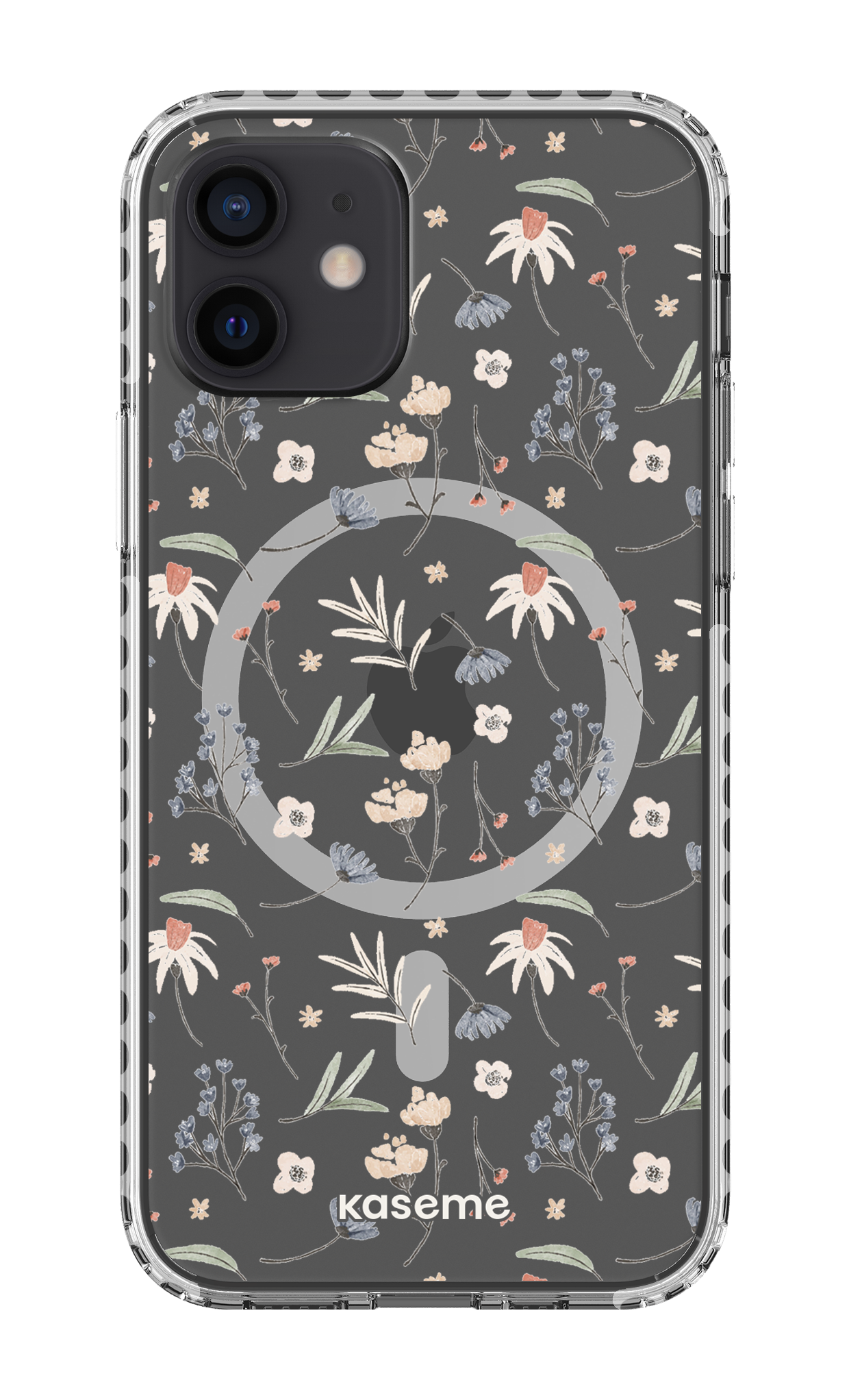 iPhone 12 Clear Case Magsafe - White Mia Clear Case -