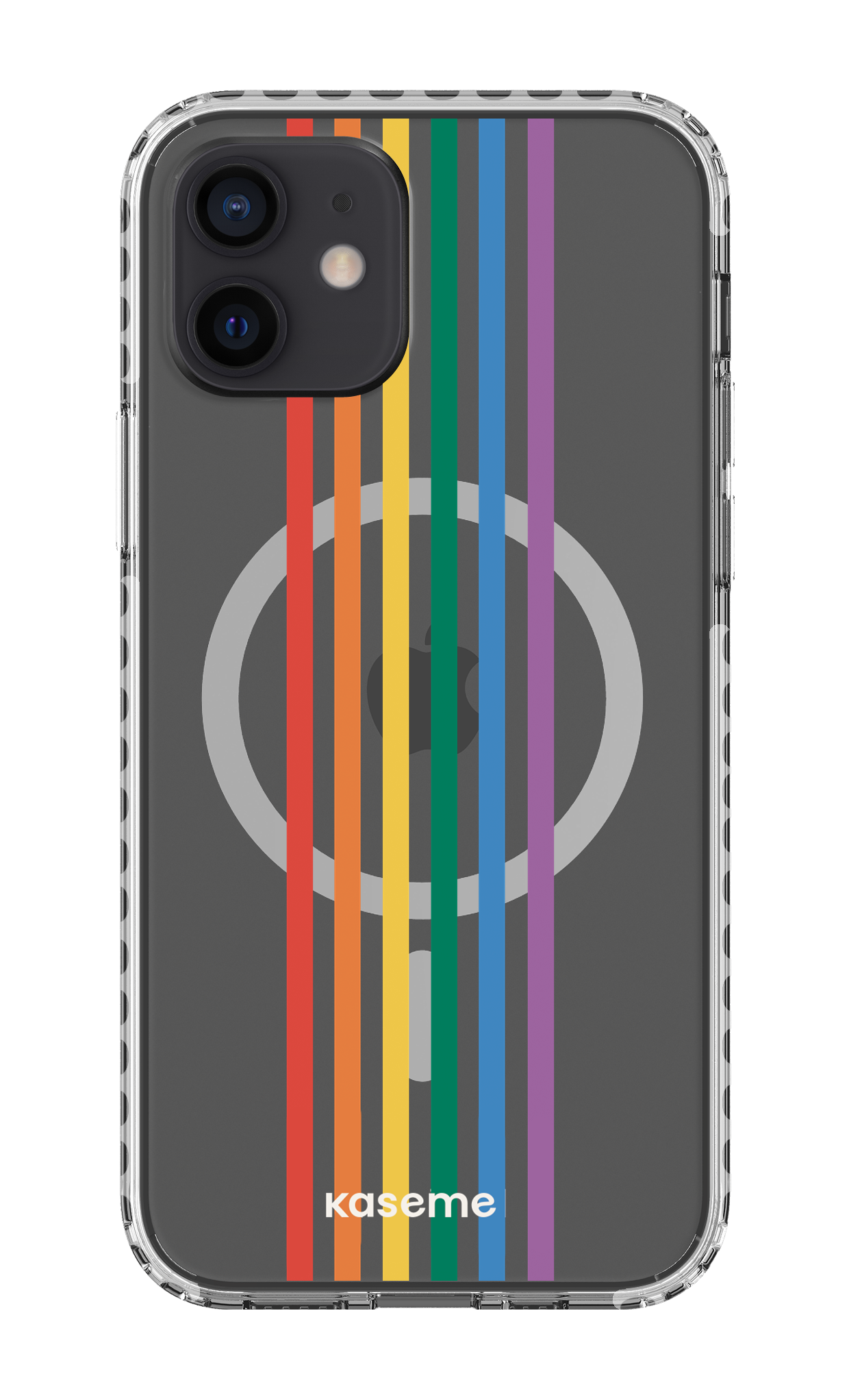 iPhone 12 Clear Case Magsafe - White We're coming out Clear Case -