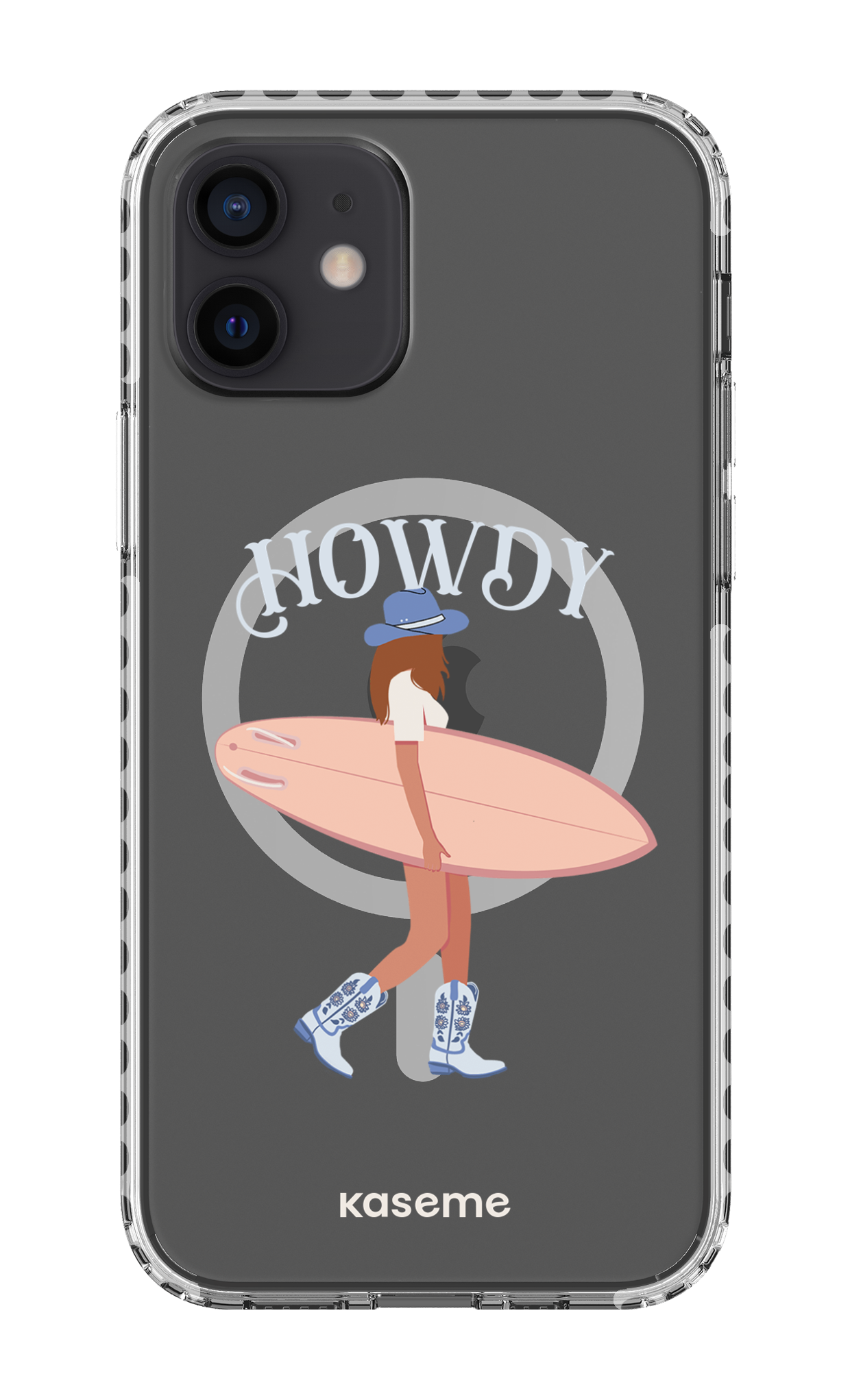 iPhone 12 Clear Case Magsafe - White Westsea Clear Case -