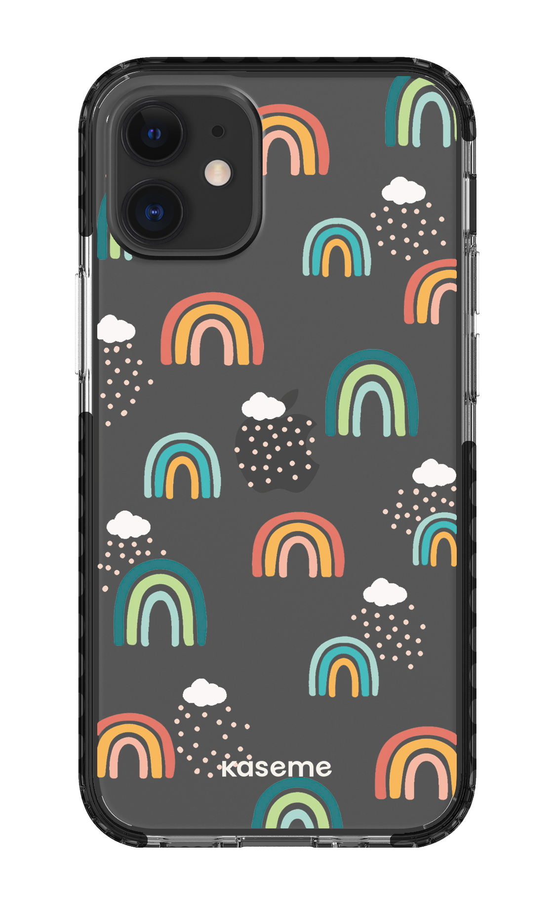 iPhone 12 Mini Clear Case - Black Be You Clear Case -