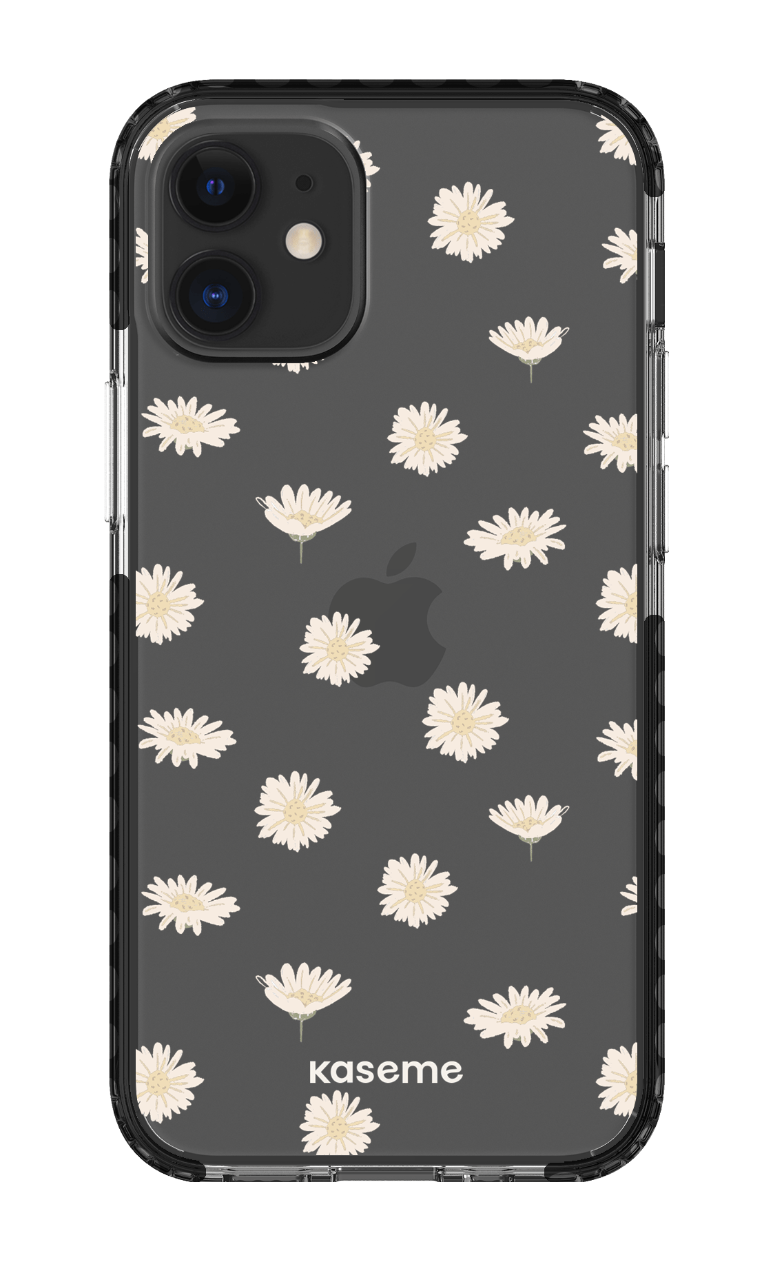 iPhone 12 Mini Clear Case - Black Bella Clear Case -