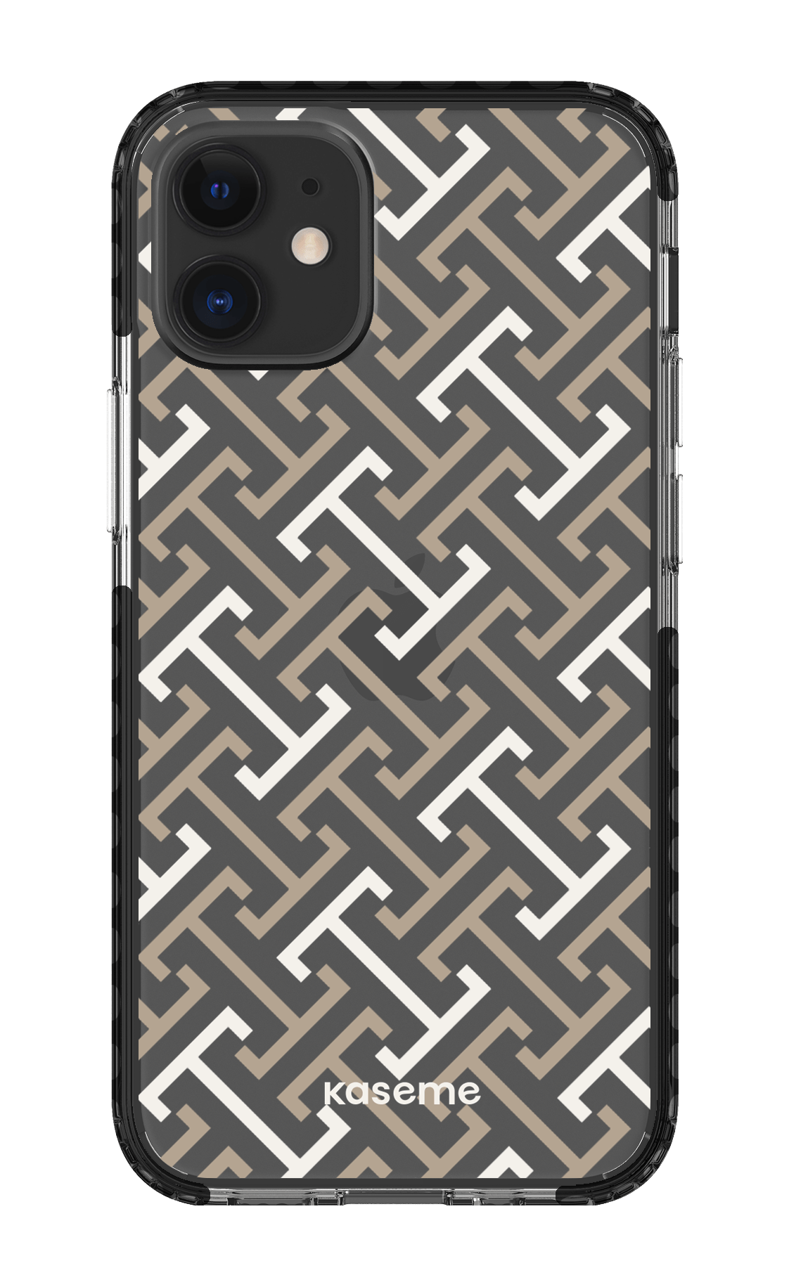 iPhone 12 Mini Clear Case - Black Elite Clear Case -