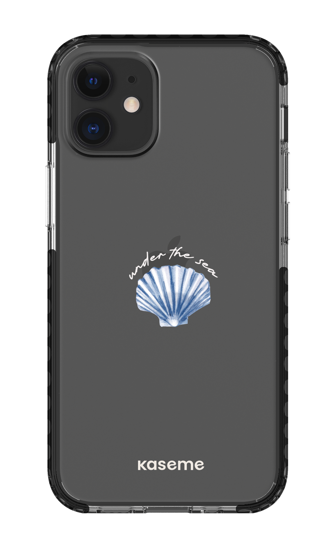 iPhone 12 Mini Clear Case - Black Sealia Clear Case -