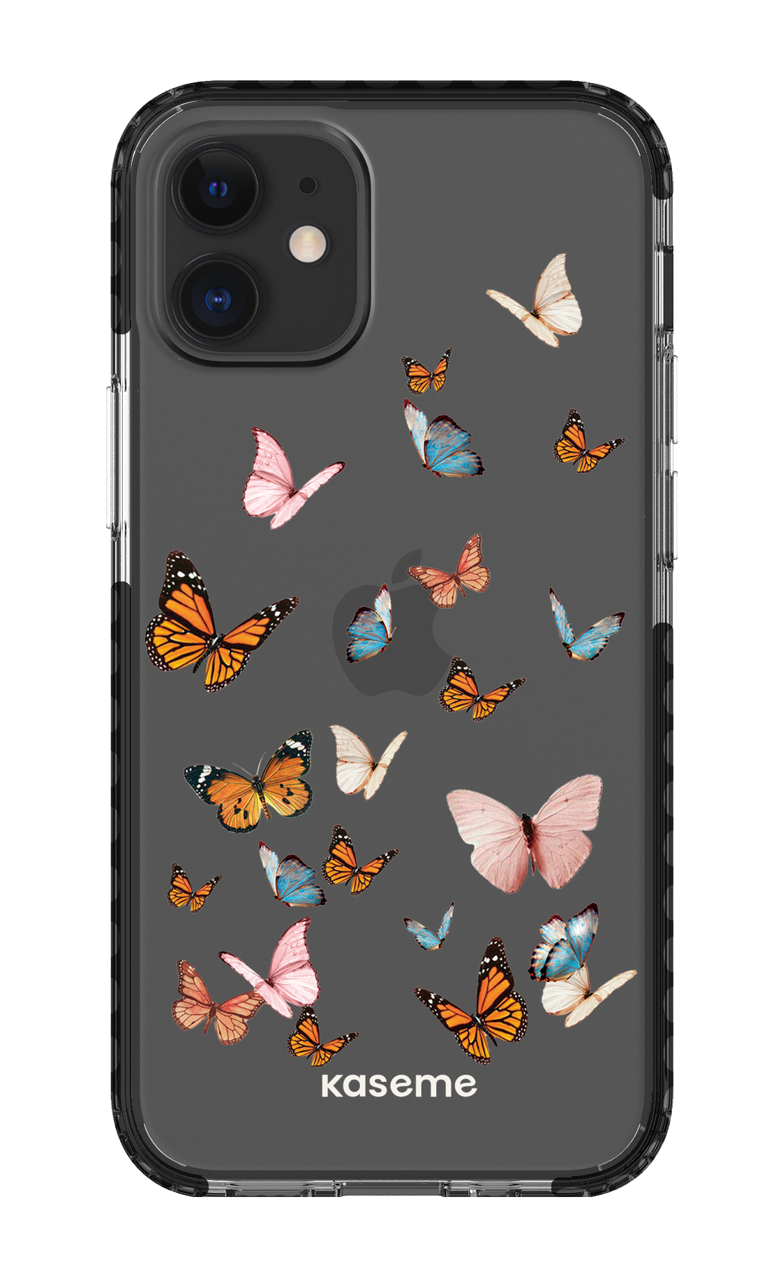 iPhone 12 Mini Clear Case - Black Soarin Clear Case -