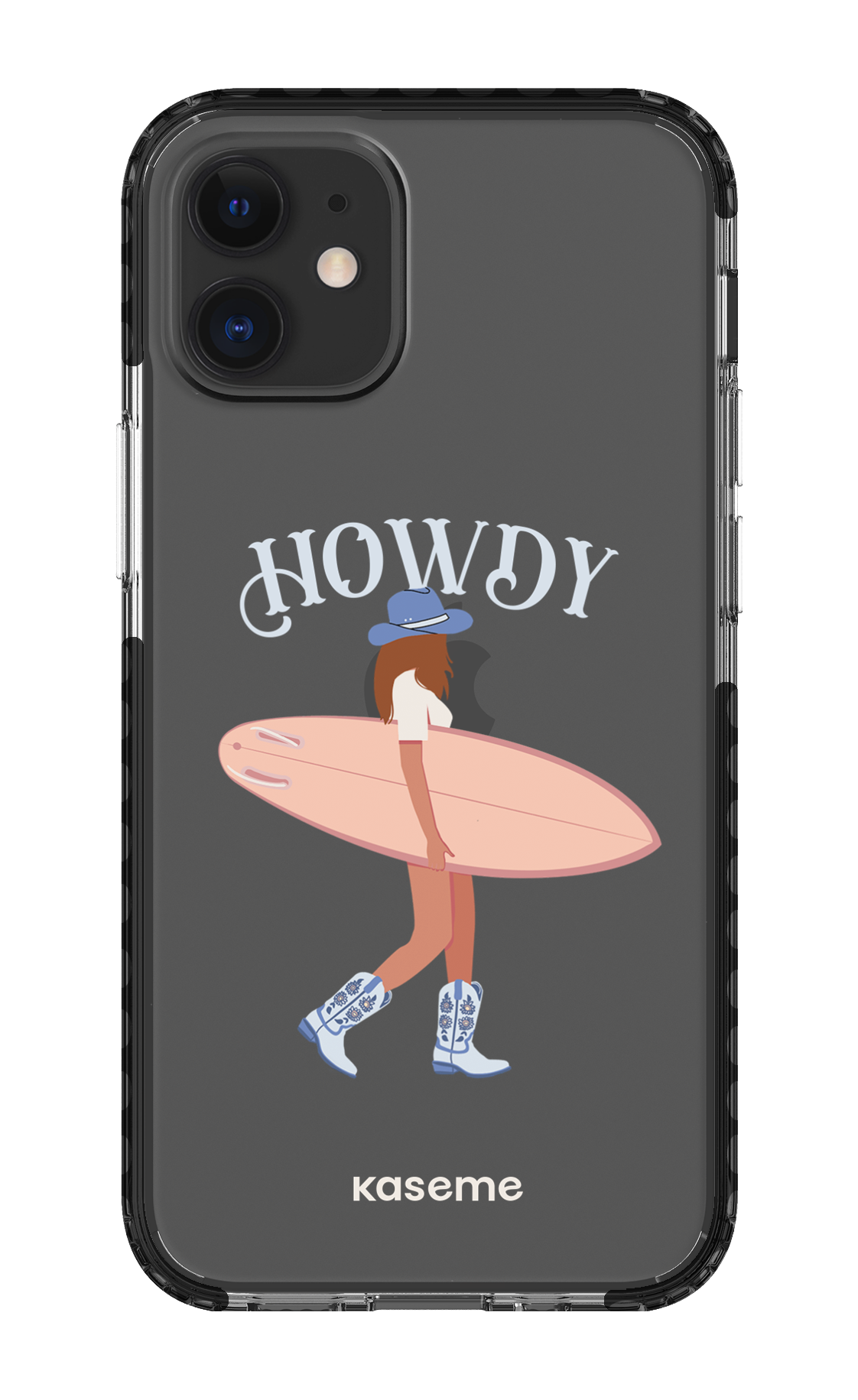 iPhone 12 Mini Clear Case - Black Westsea Clear Case -