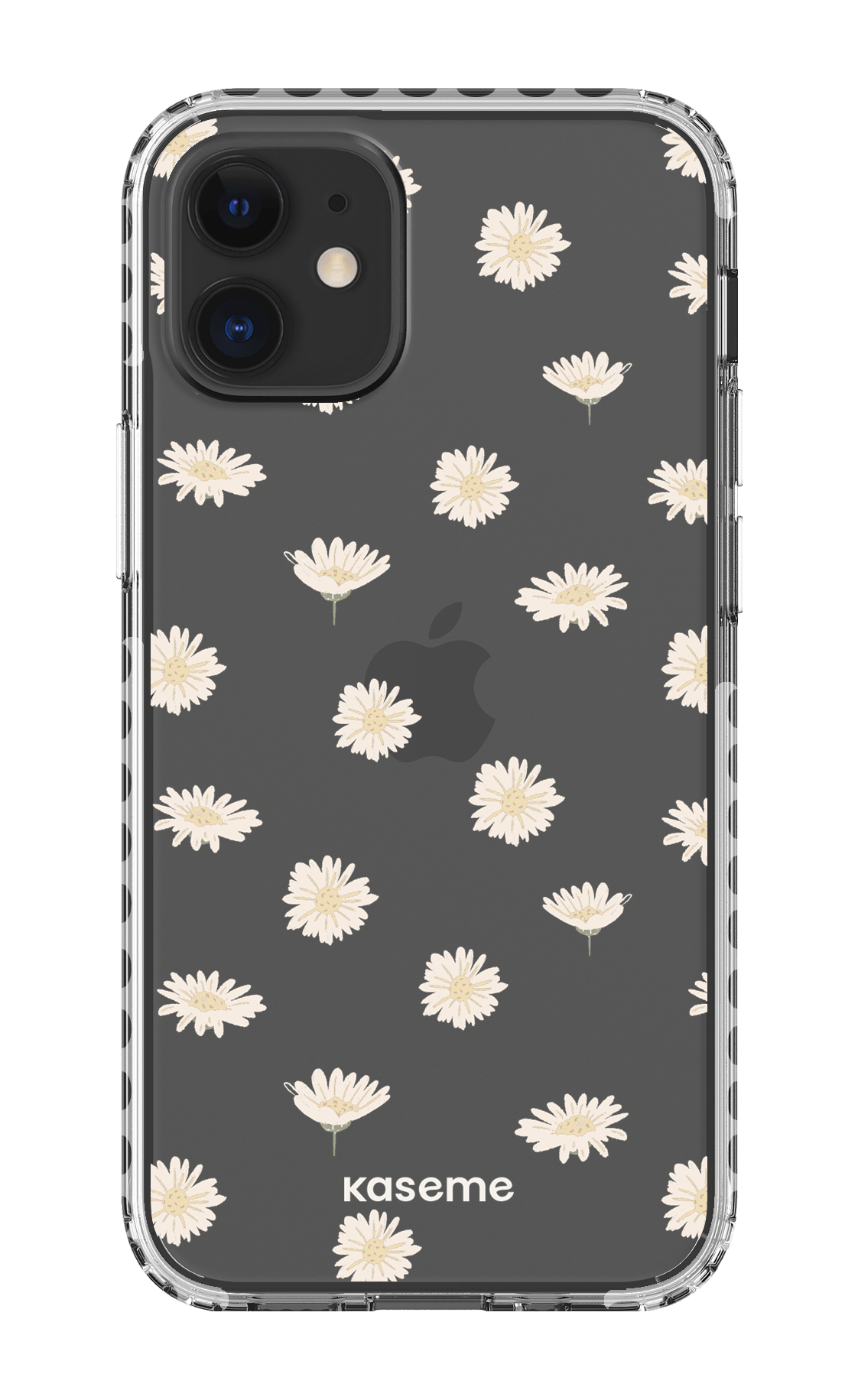 iPhone 12 Mini Clear Case - White Bella Clear Case -