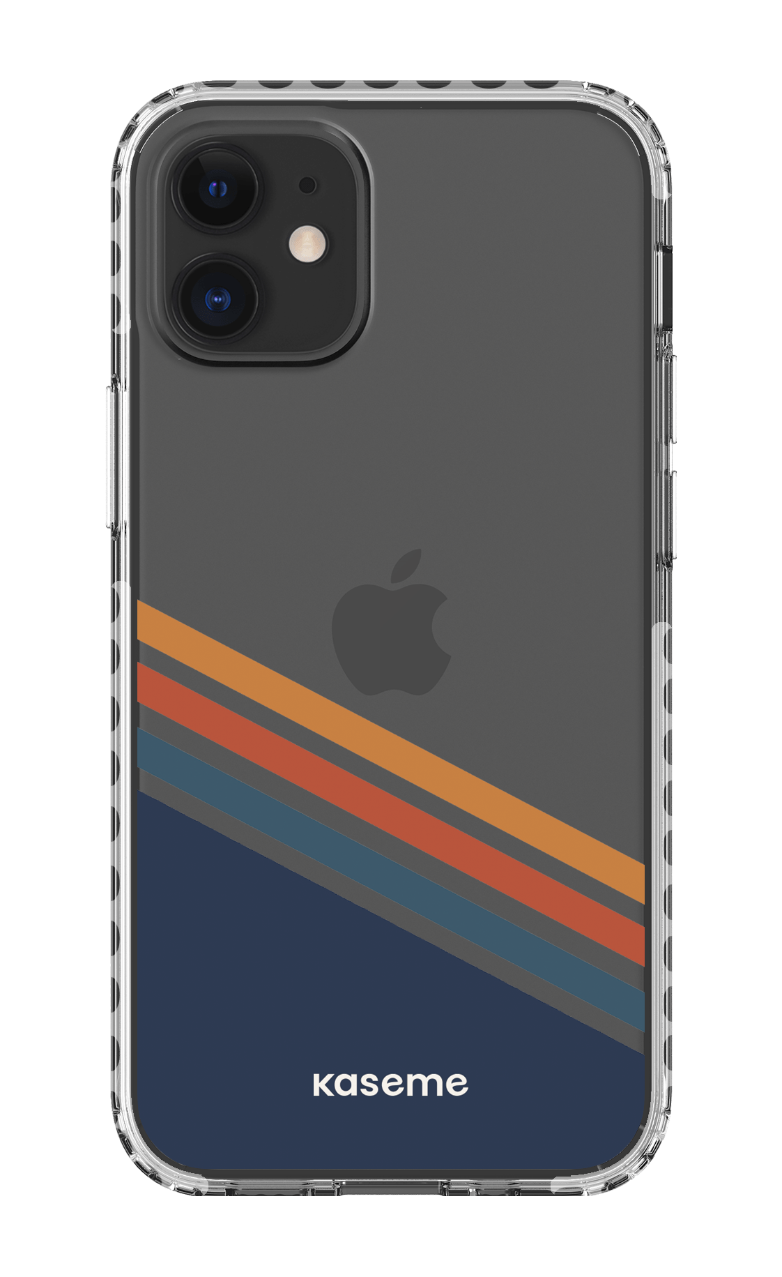 iPhone 12 Mini Clear Case - White Bitter Clear Case -