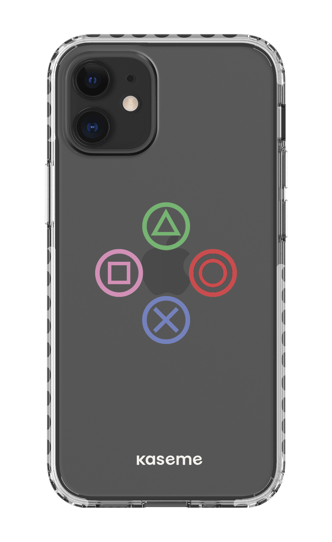 iPhone 12 Mini Clear Case - White Console clear case -