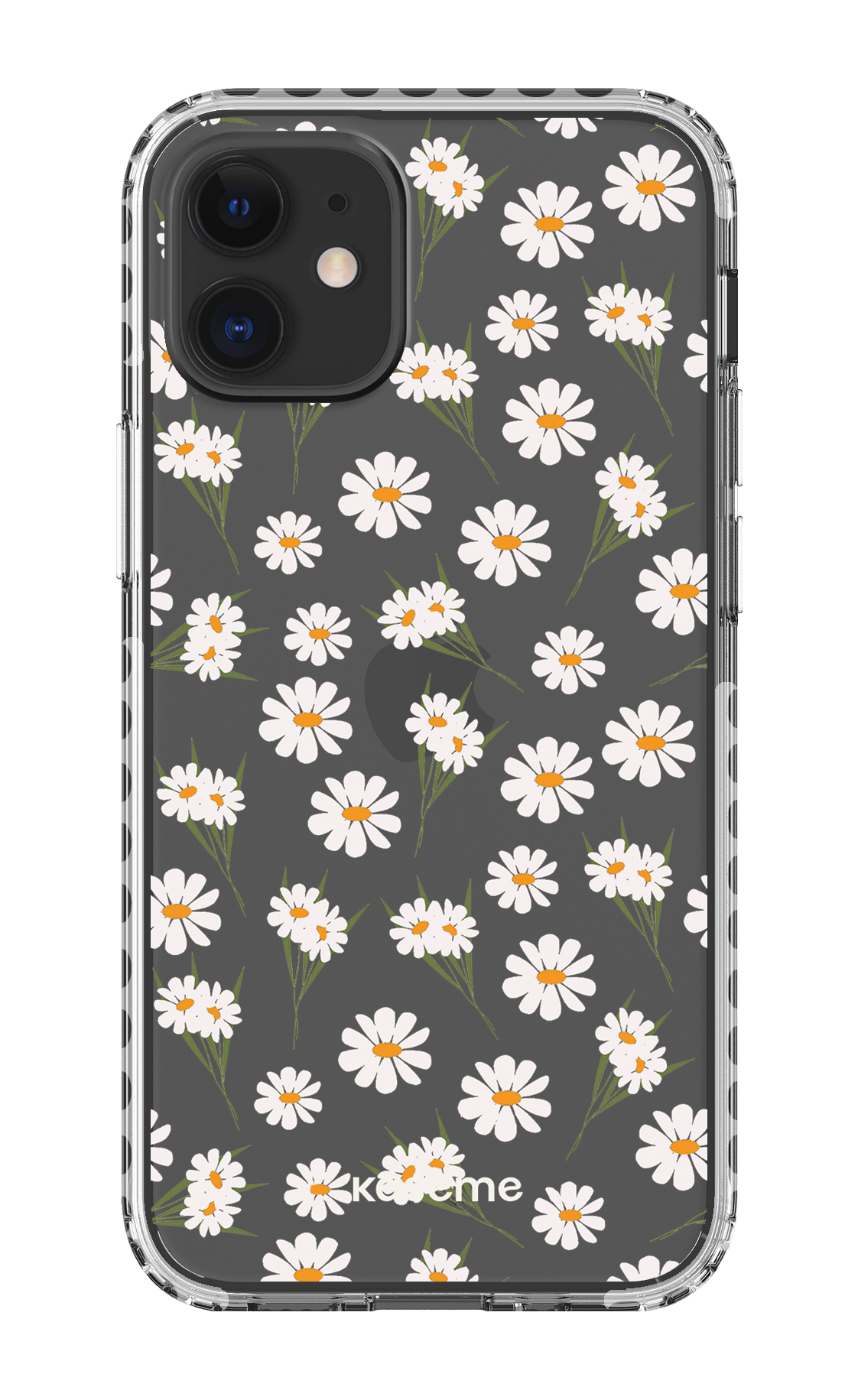 iPhone 12 Mini Clear Case - White Jane Clear Case -