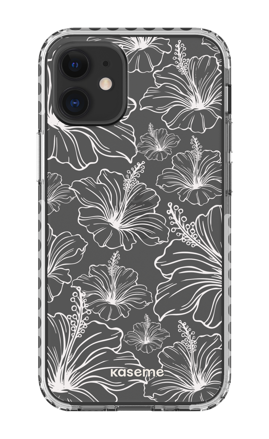 iPhone 12 Mini Clear Case - White Kahala Clear Case -