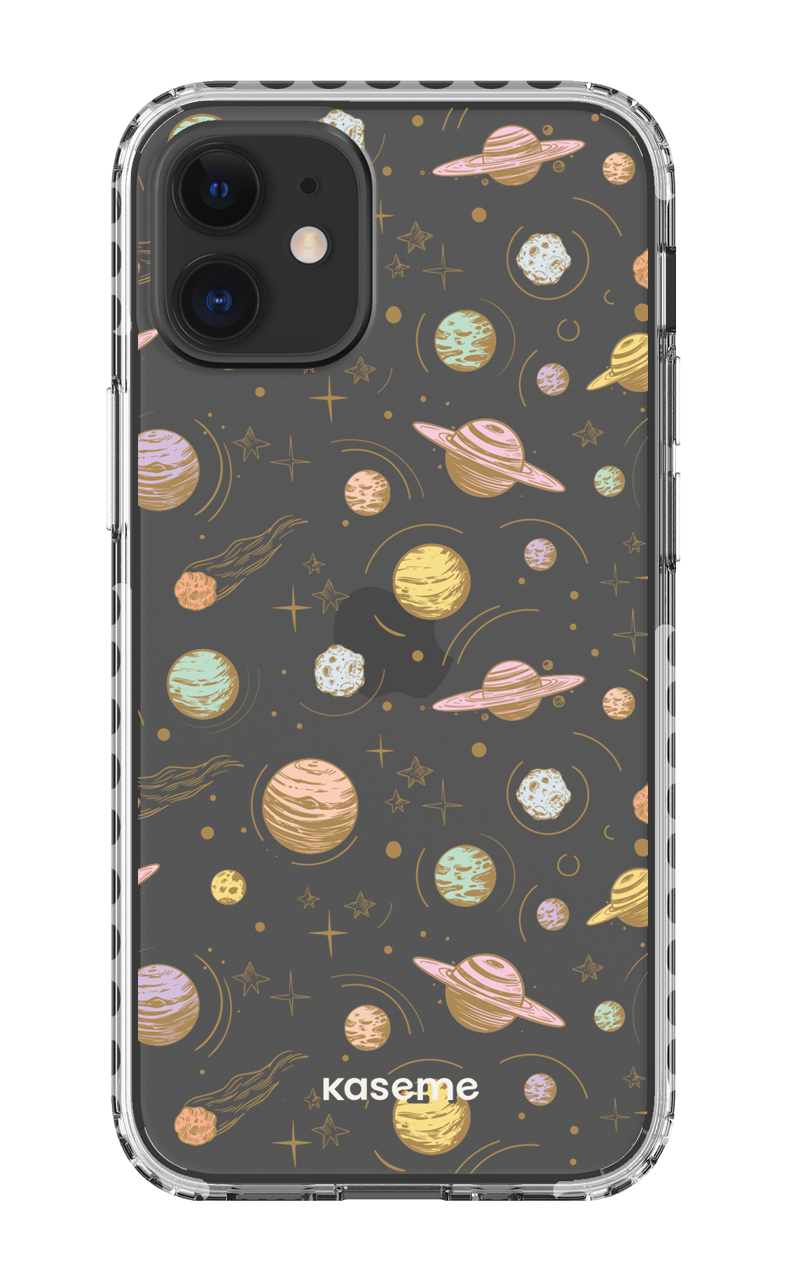 iPhone 12 Mini Clear Case - White Solar Clear Case -