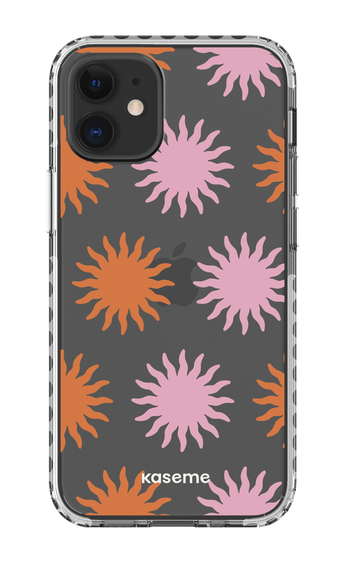 iPhone 12 Mini Clear Case - White Vitamin Sea Clear Case -