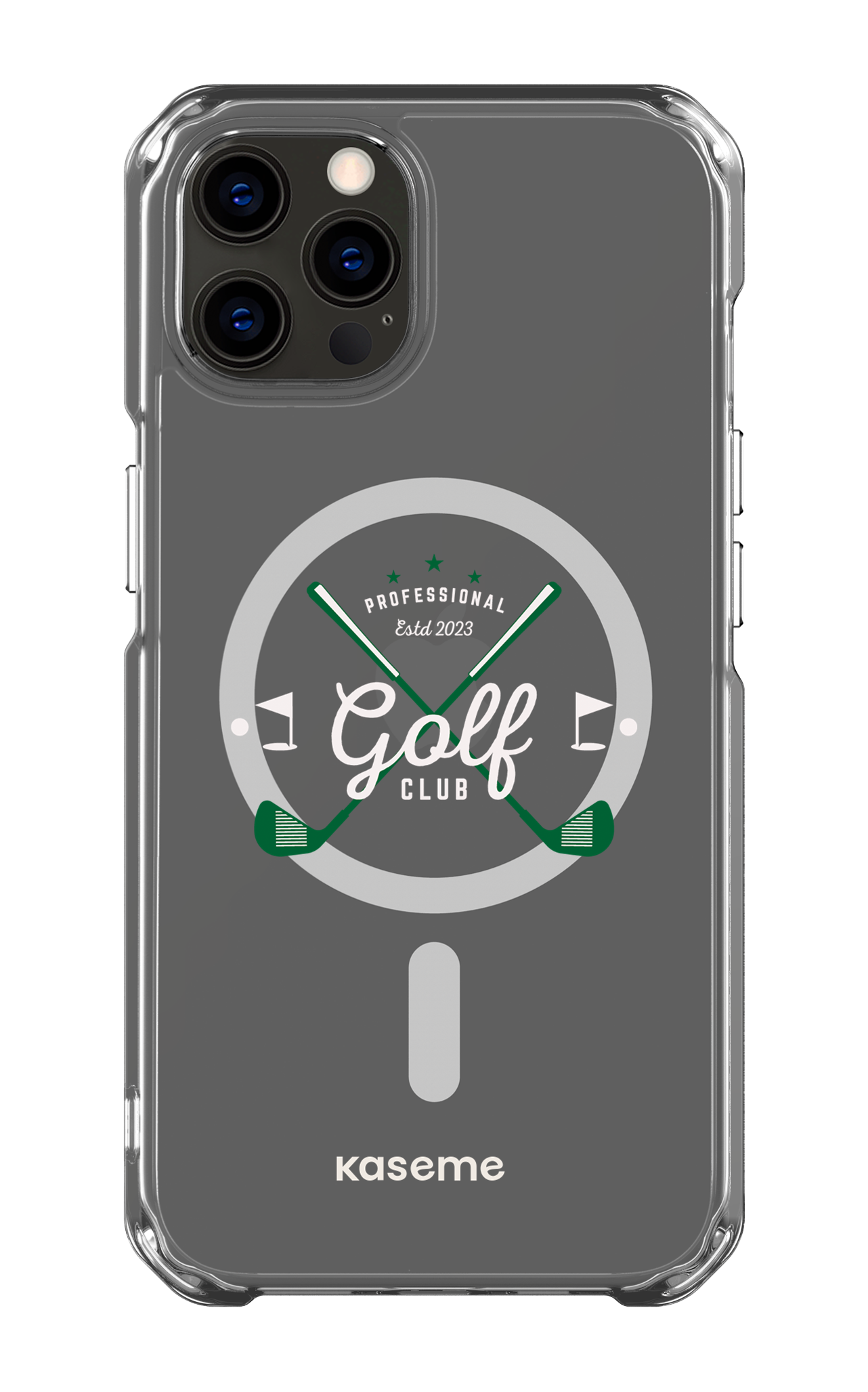 iPhone 12 Pro Clear Case - Magsafe Bogey Clear Case -