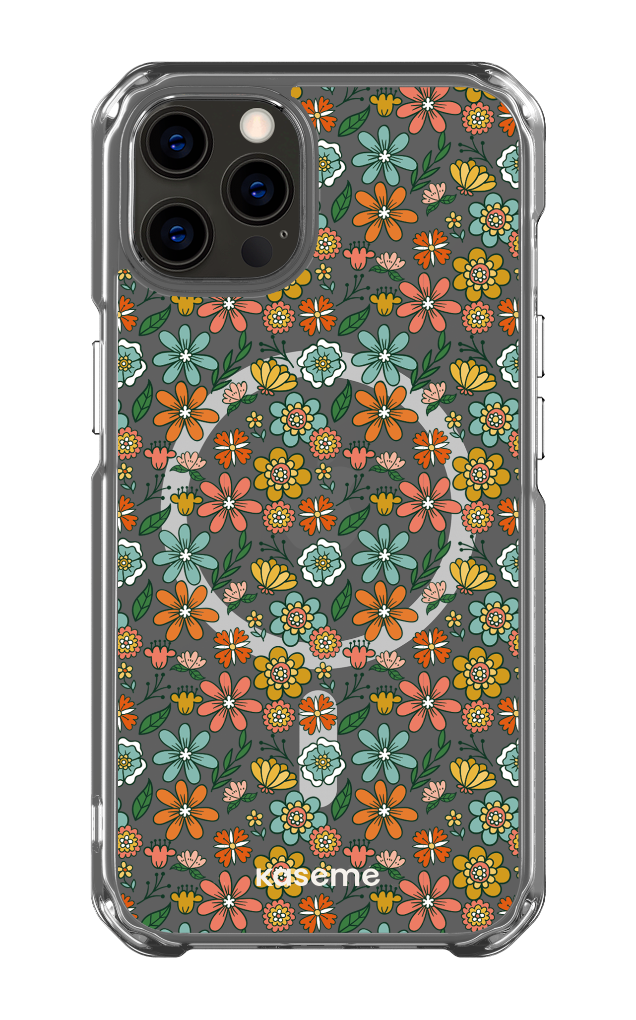 iPhone 12 Pro Clear Case - Magsafe Bohemian Clear Case -