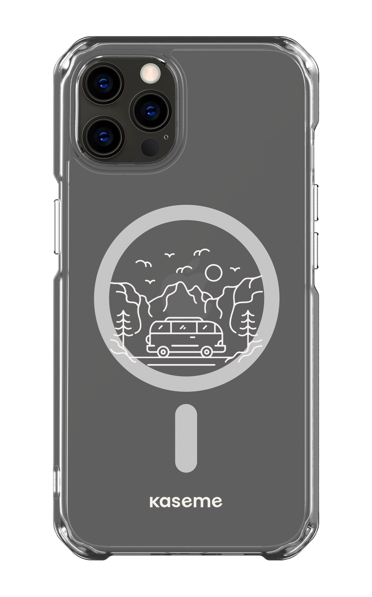 iPhone 12 Pro Clear Case - Magsafe Camp Life Clear Case -