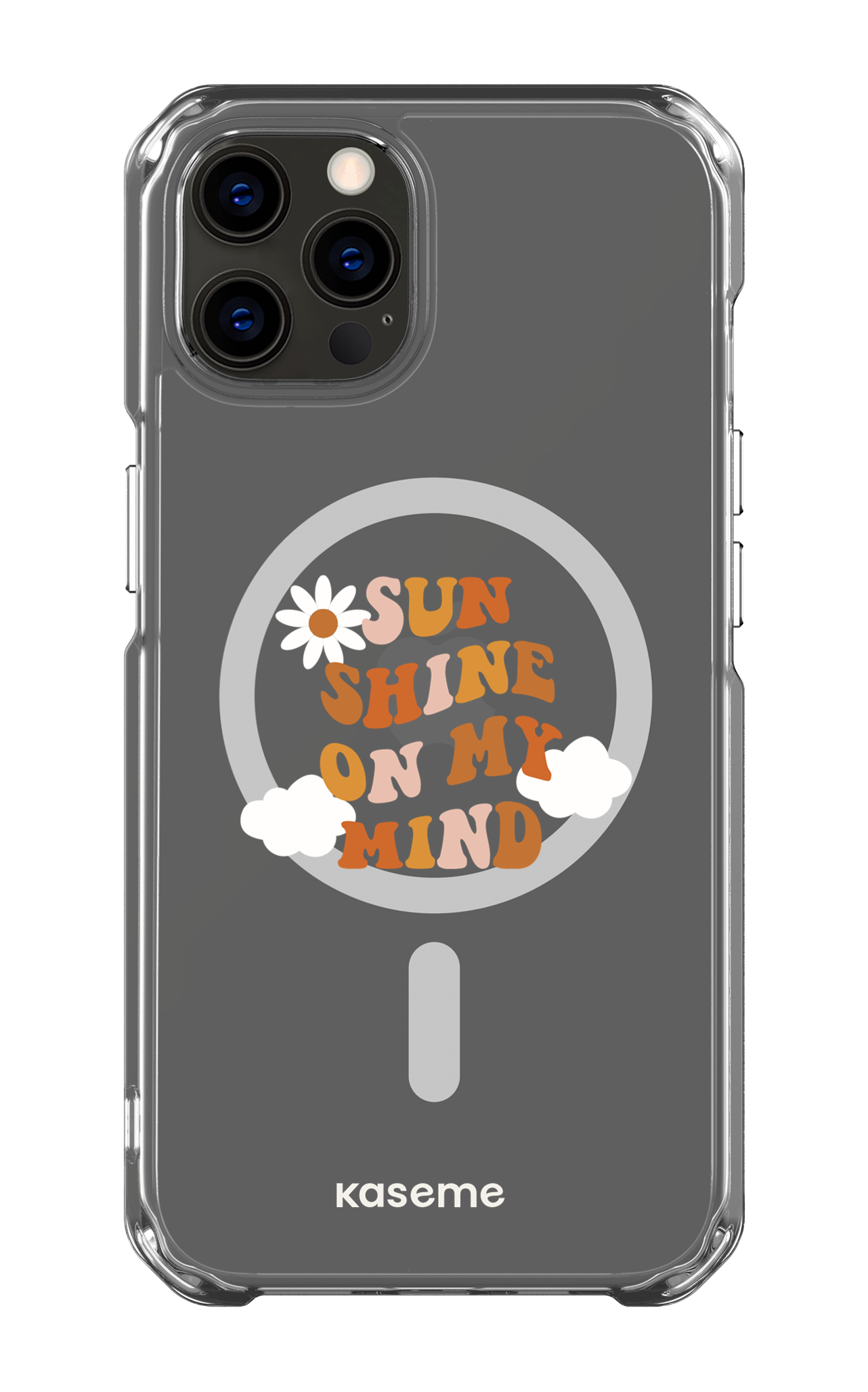 iPhone 12 Pro Clear Case - Magsafe Cheerful Clear Case -