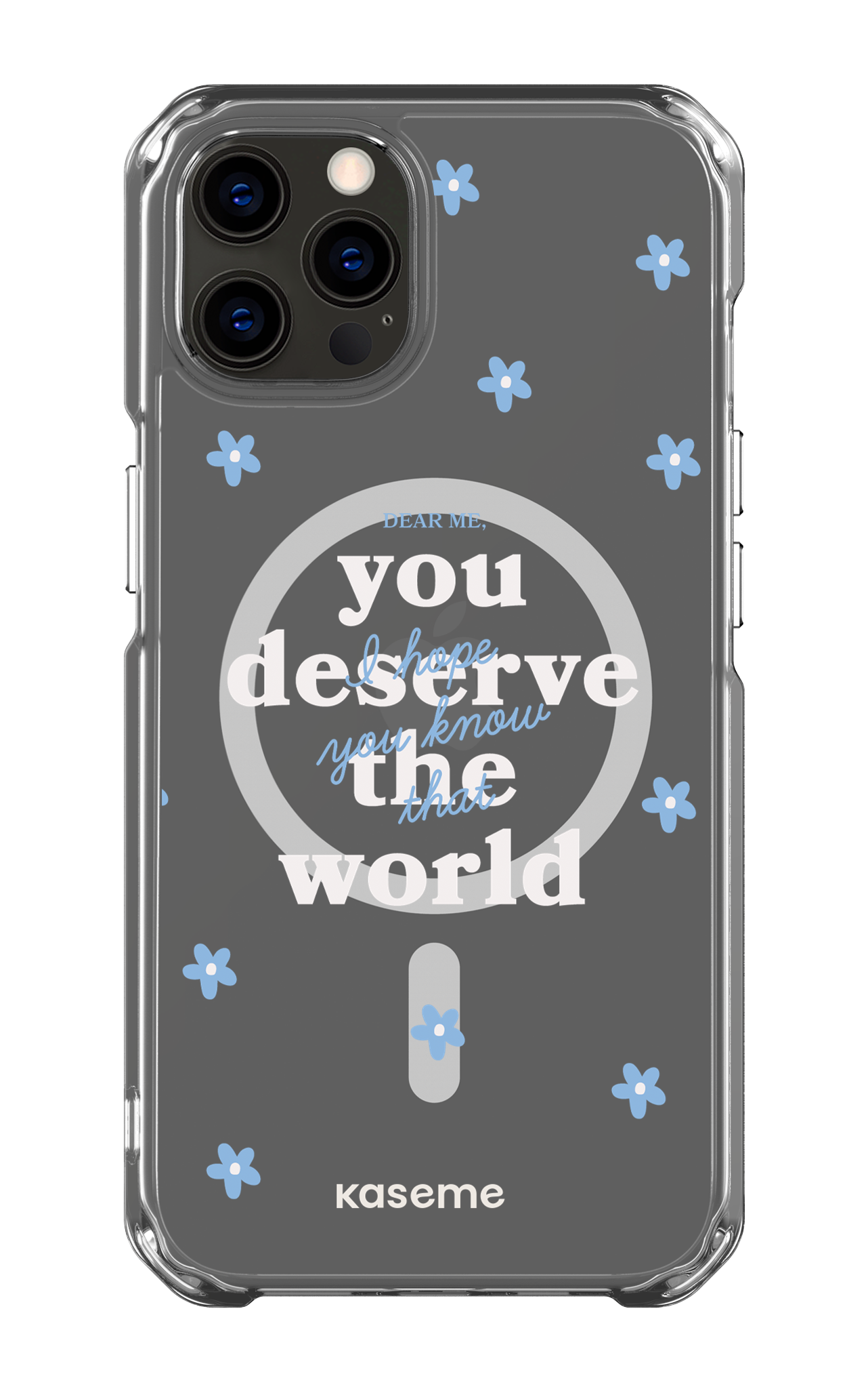 iPhone 12 Pro Clear Case - Magsafe Dear Me Clear Case -