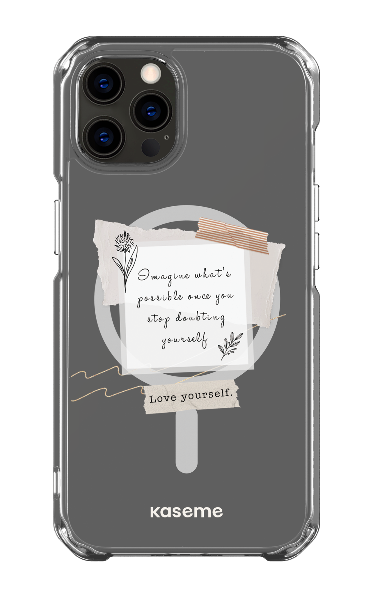 iPhone 12 Pro Clear Case - Magsafe Faith Clear Case -