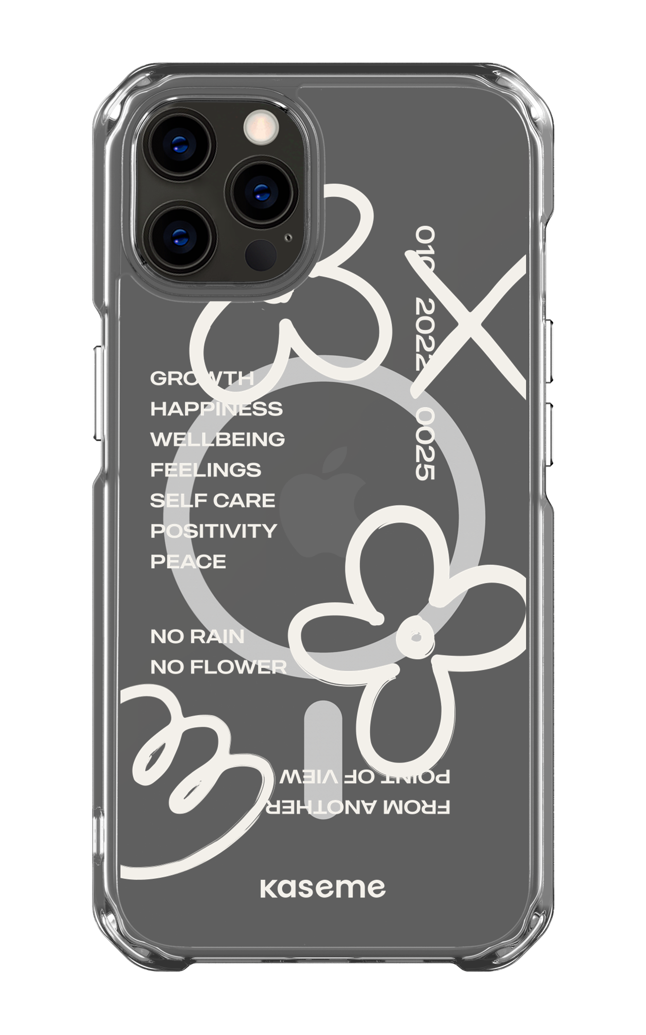 iPhone 12 Pro Clear Case - Magsafe Feelings white Clear Case -