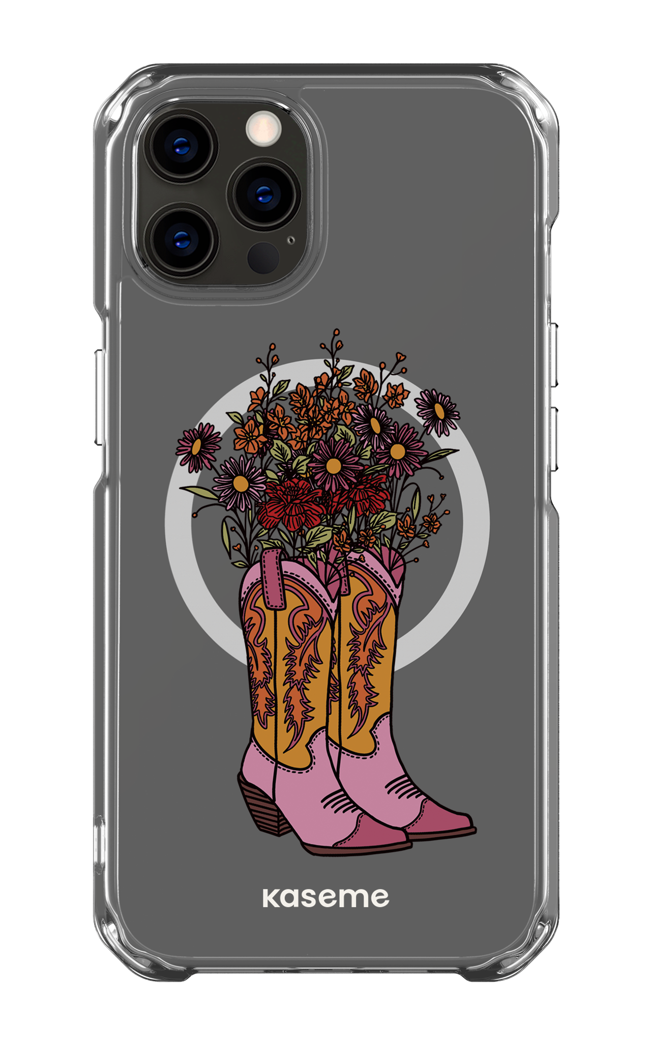 iPhone 12 Pro Clear Case - Magsafe Howdy Clear Case -