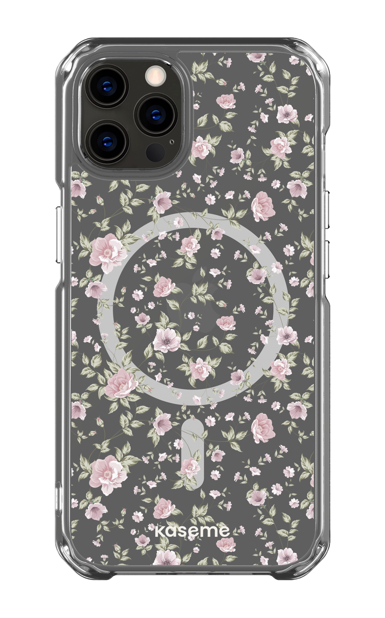 iPhone 12 Pro Clear Case - Magsafe La Vie en Rose Clear Case -