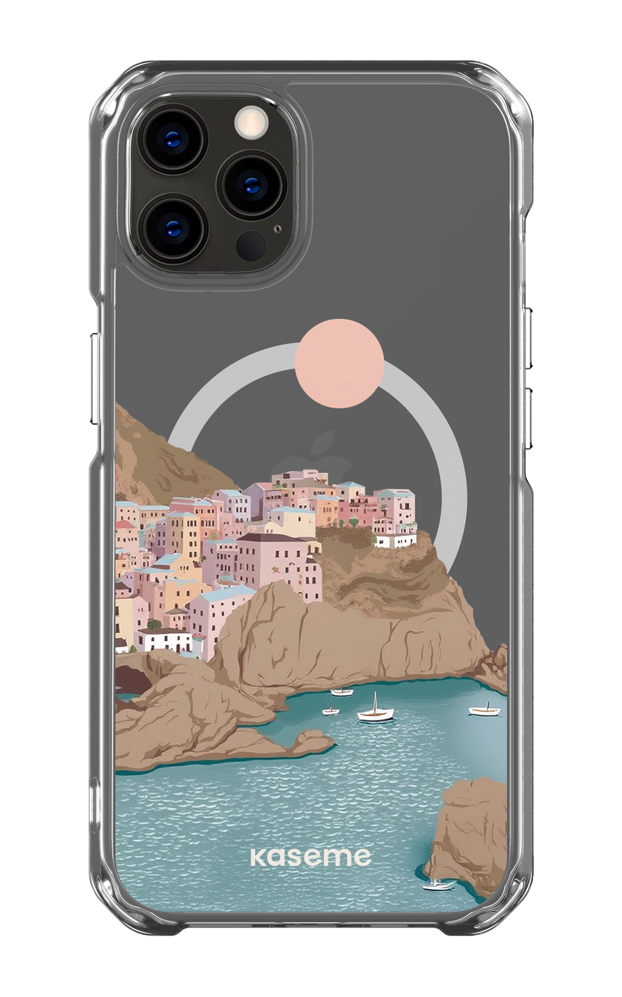 iPhone 12 Pro Clear Case - Magsafe Mediterrana Clear Case -