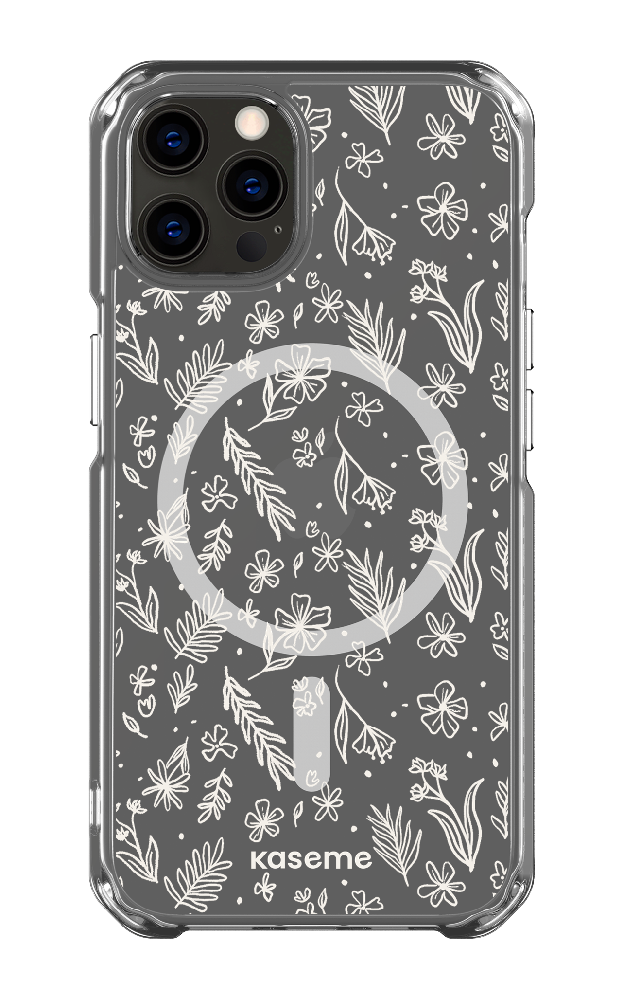 iPhone 12 Pro Clear Case - Magsafe Olive Branch Clear Case -