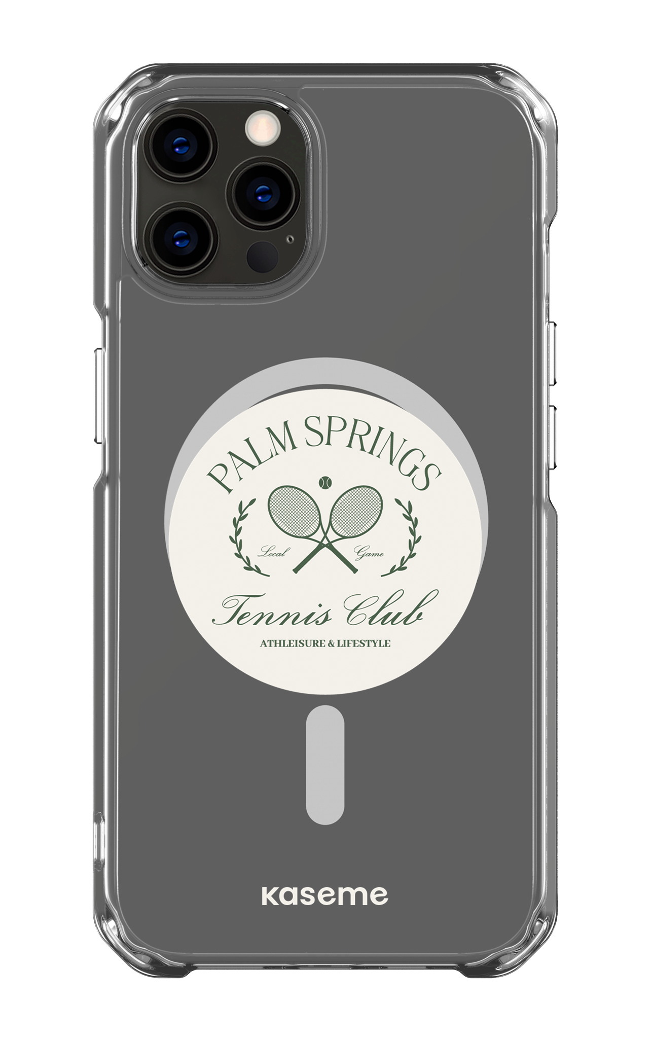 iPhone 12 Pro Clear Case - Magsafe Serve it up Clear Case -