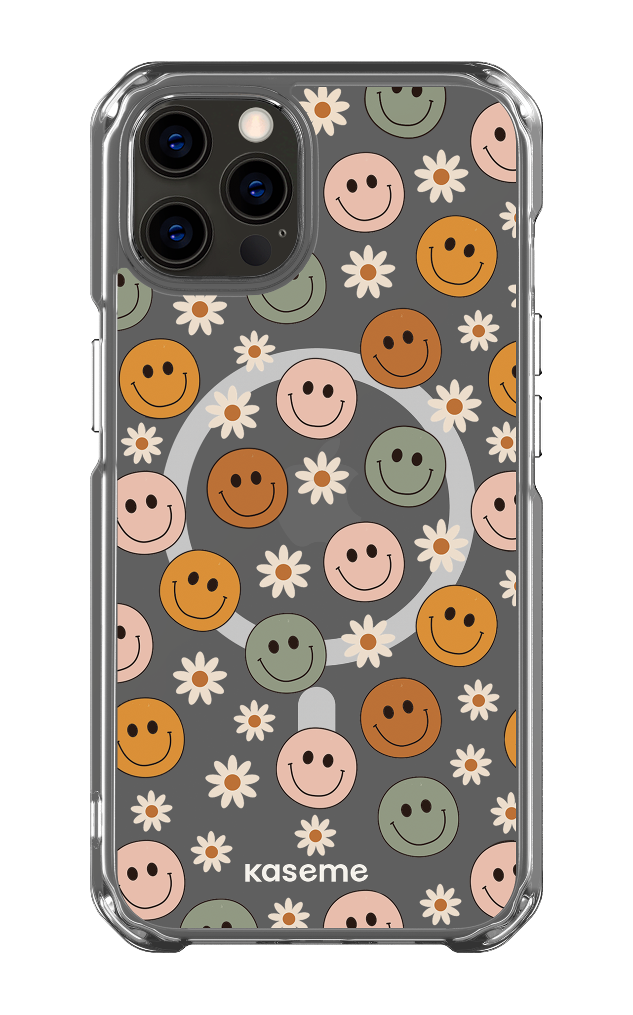 iPhone 12 Pro Clear Case - Magsafe Smirk Clear Case -