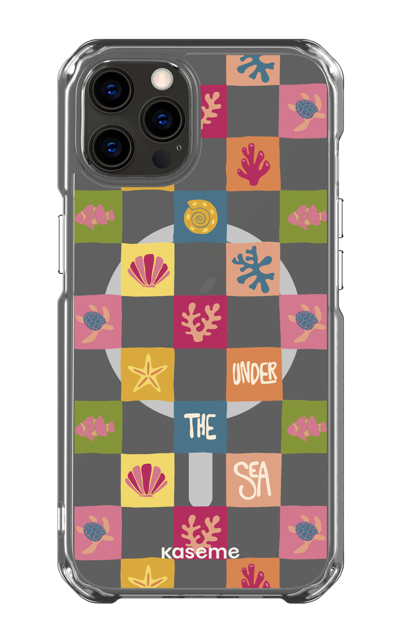 iPhone 12 Pro Clear Case - Magsafe Under the sea Clear Case -