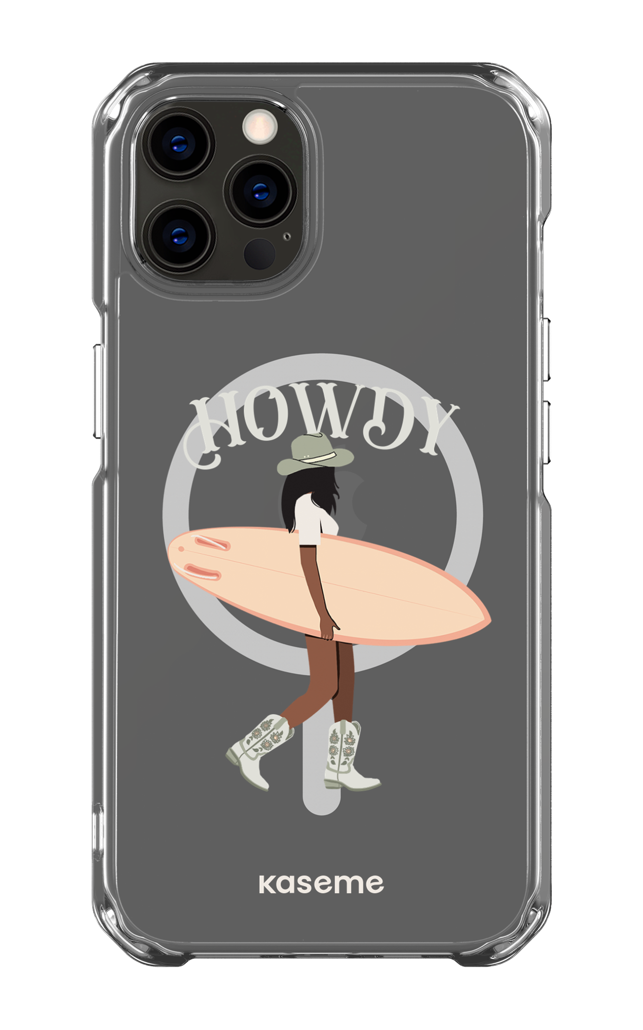 iPhone 12 Pro Clear Case - Magsafe Westsea Green Clear Case -