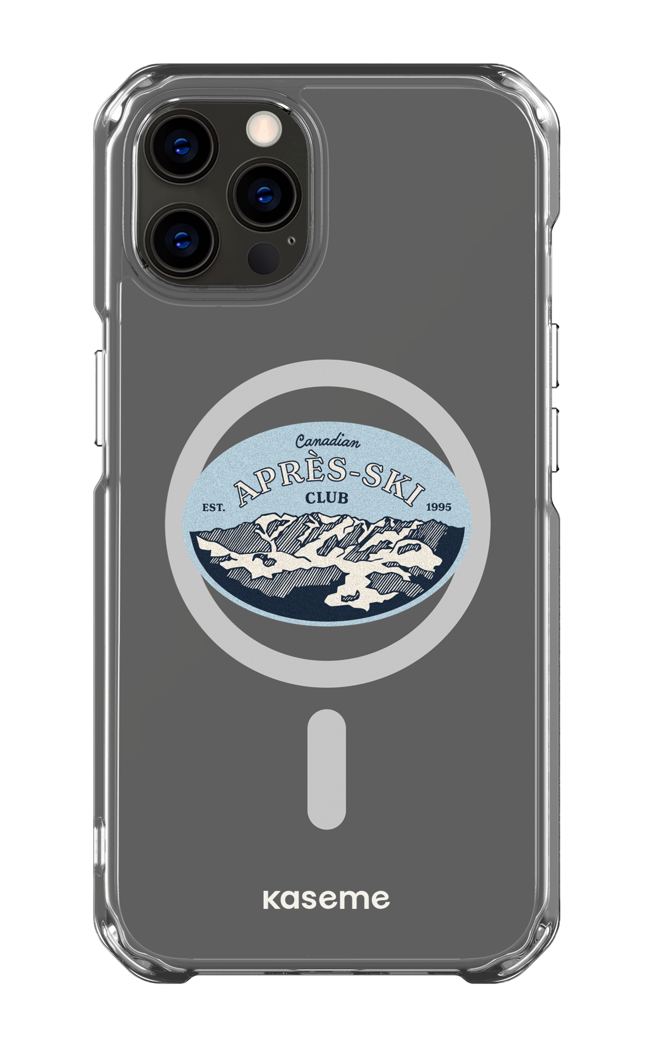 iPhone 12 Pro Clear Case - Magsafe Whistler Clear Case -