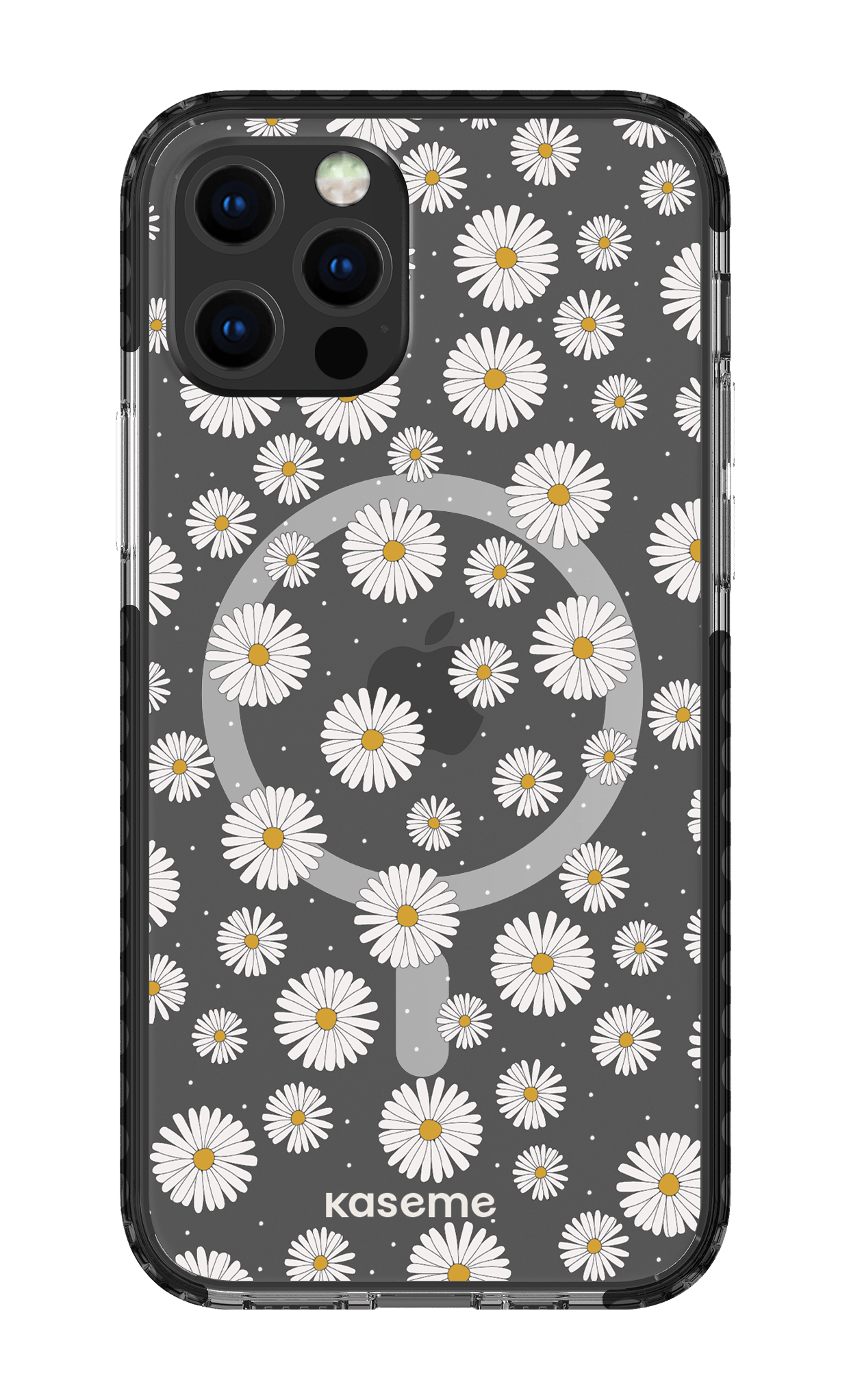 iPhone 12 Pro Clear Case Magsafe - Black Ashley clear case -