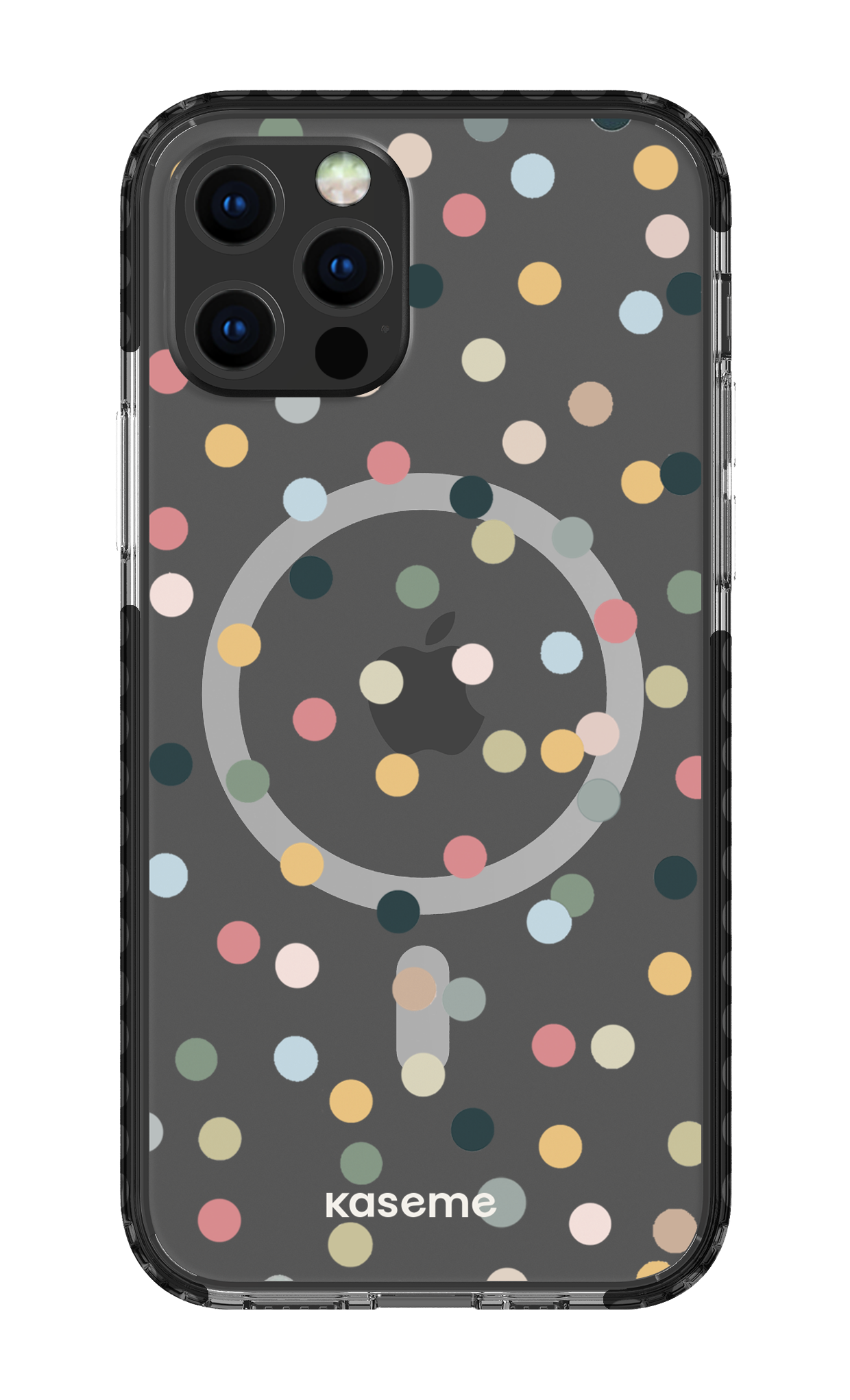 iPhone 12 Pro Clear Case Magsafe - Black Willow clear case -