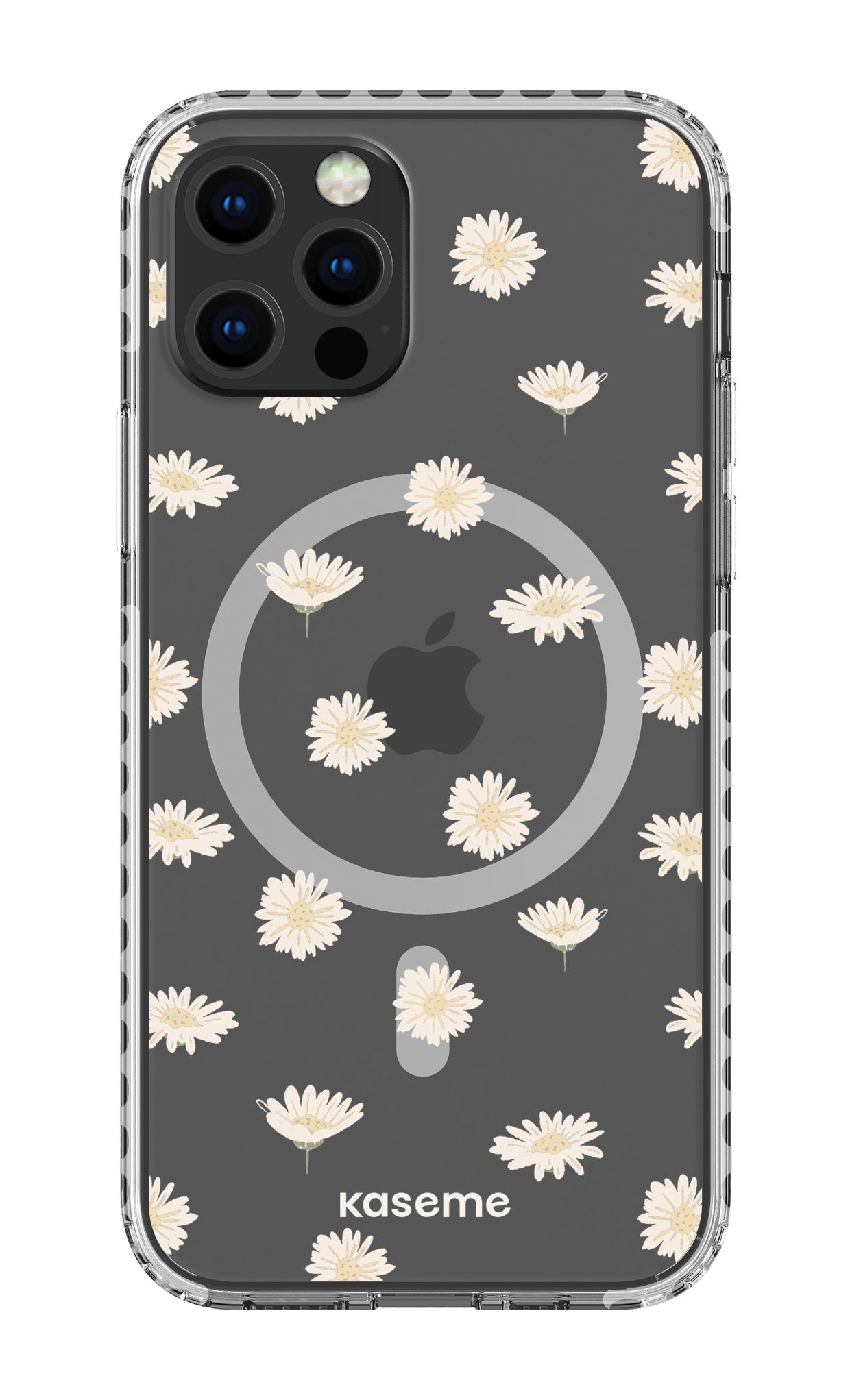 iPhone 12 Pro Clear Case Magsafe - White Bella Clear Case -