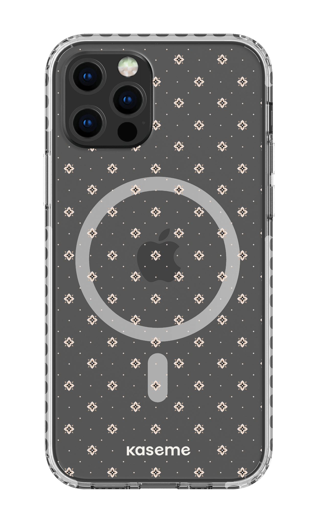 iPhone 12 Pro Clear Case Magsafe - White Billie Clear Case -