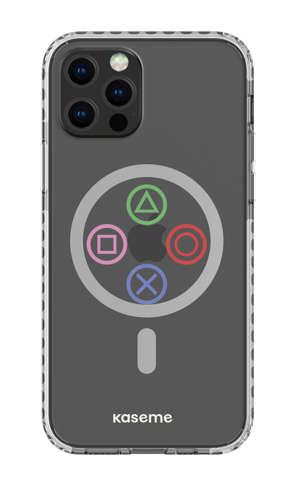 iPhone 12 Pro Clear Case Magsafe - White Console clear case -